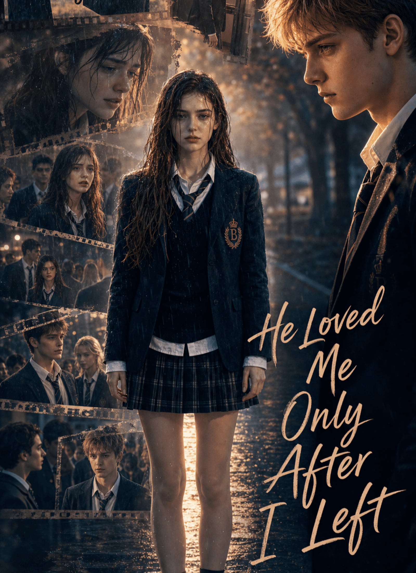 Official poster of He Loved Me Only After I Left, as shown on VibeShort