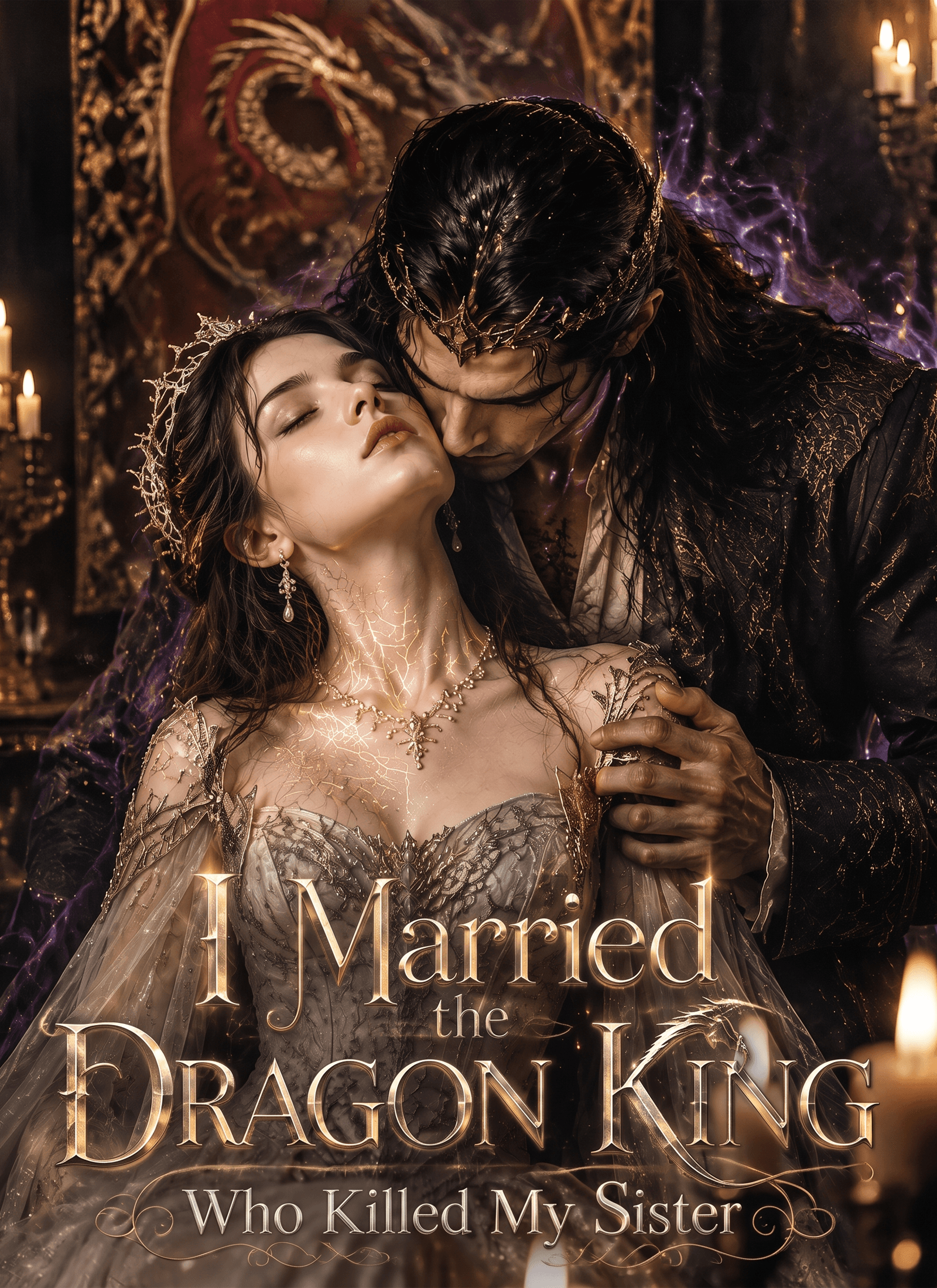 Official poster of I Married the Dragon King Who Killed My Sister, as shown on VibeShort