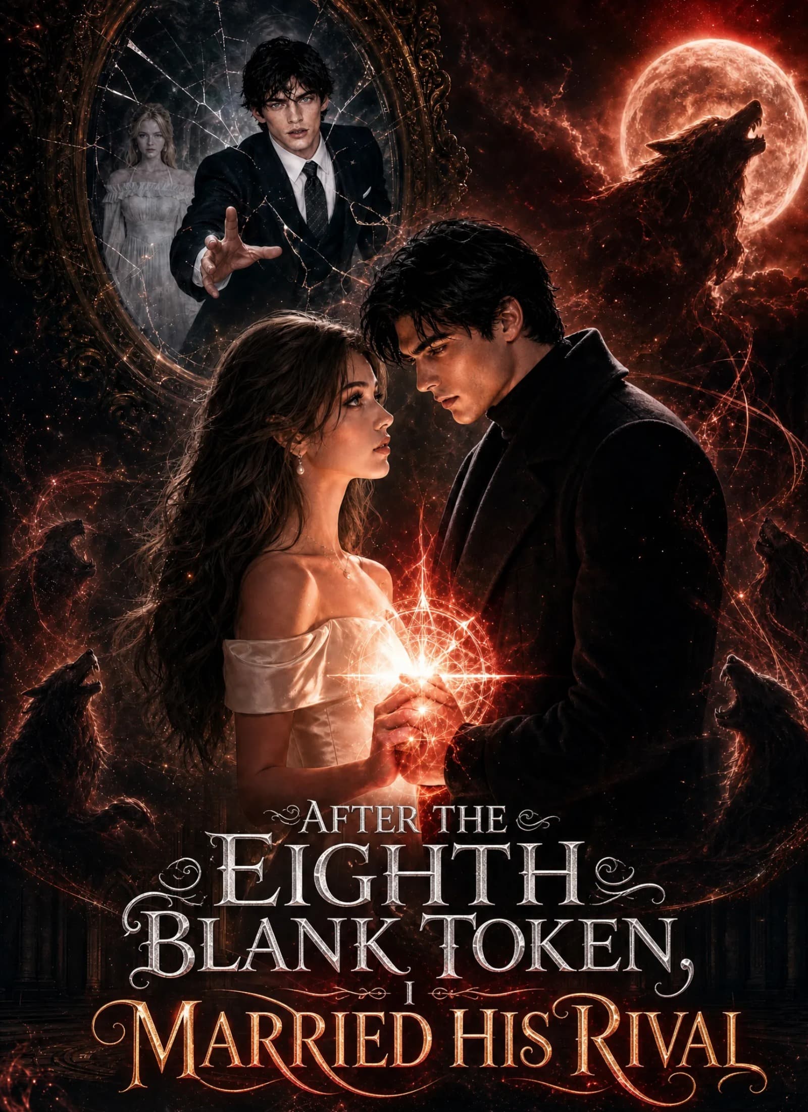 Official poster of After the Eighth Blank Token, I Married His Rival, as shown on VibeShort