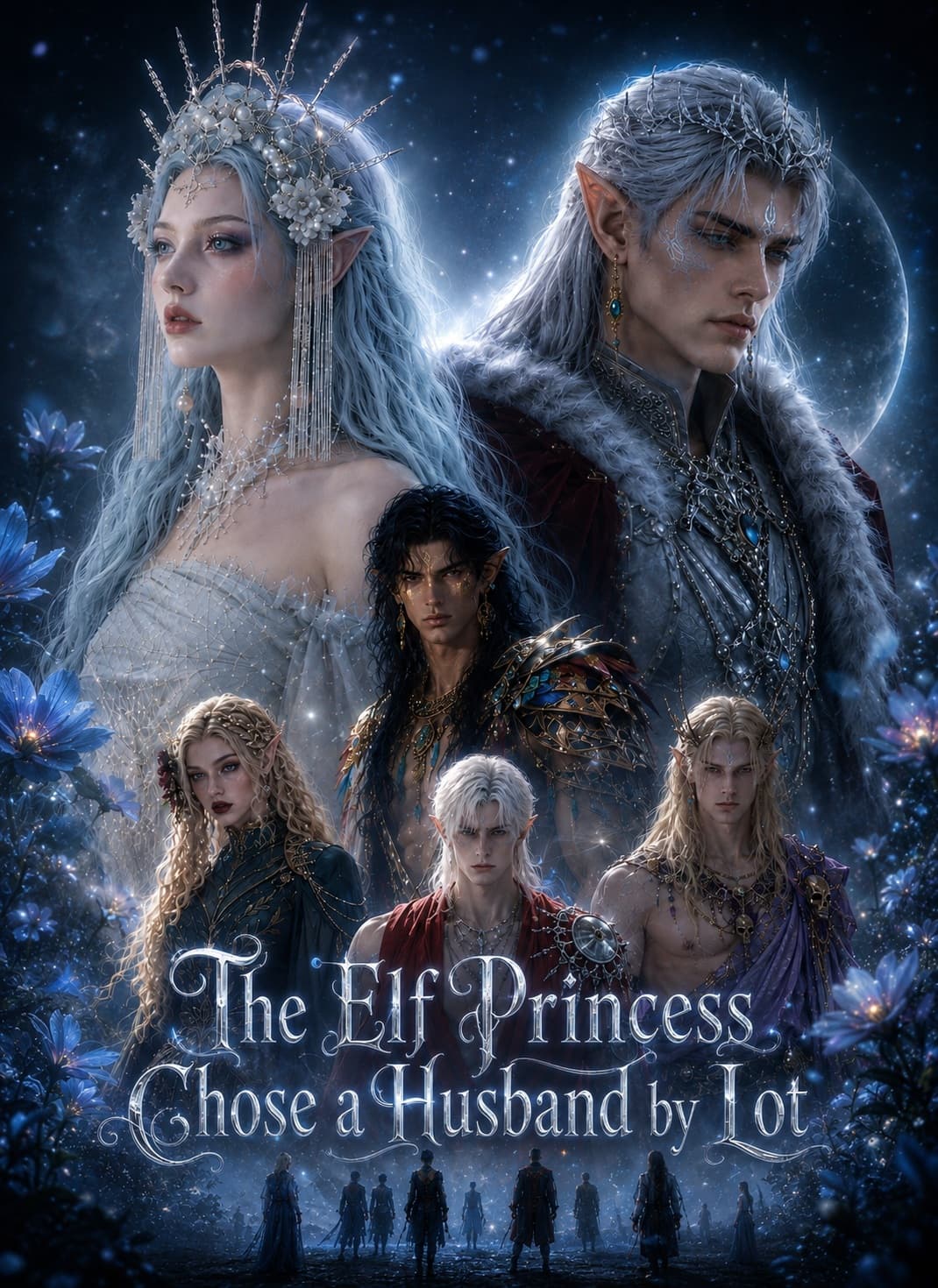 Official poster of The Elf Princess Chose a Husband by Lot, as shown on VibeShort
