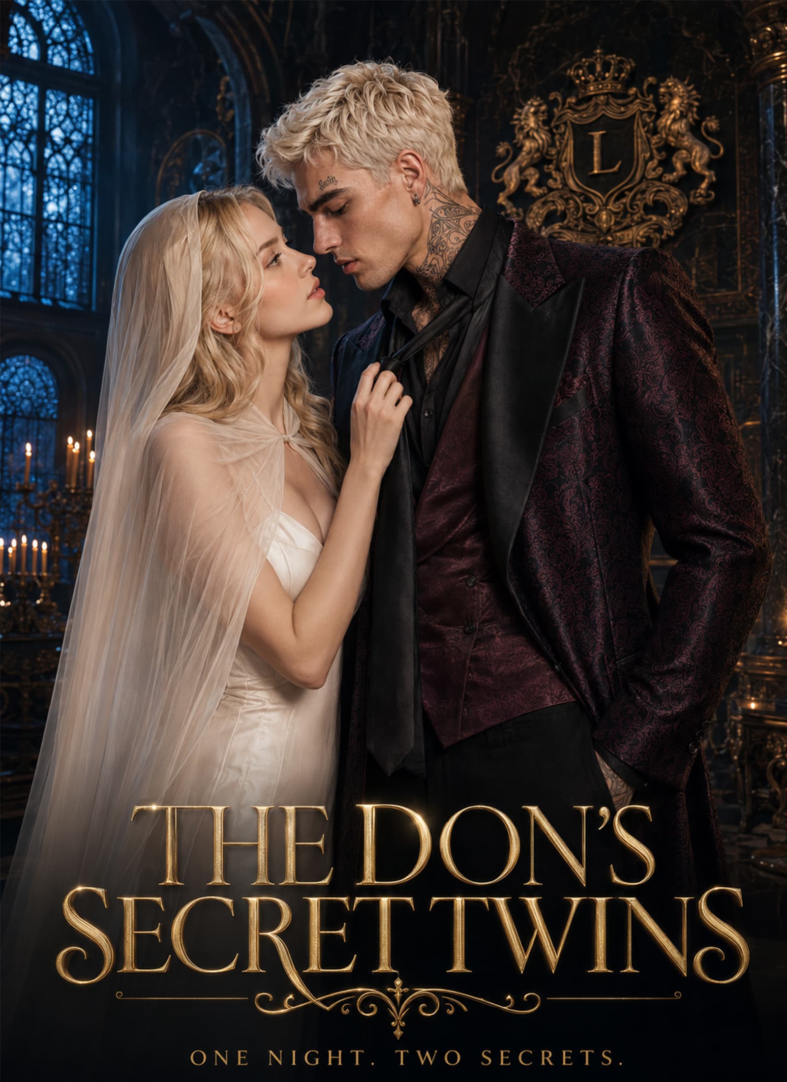 Official poster of The Don's Secret Twins, as shown on VibeShort