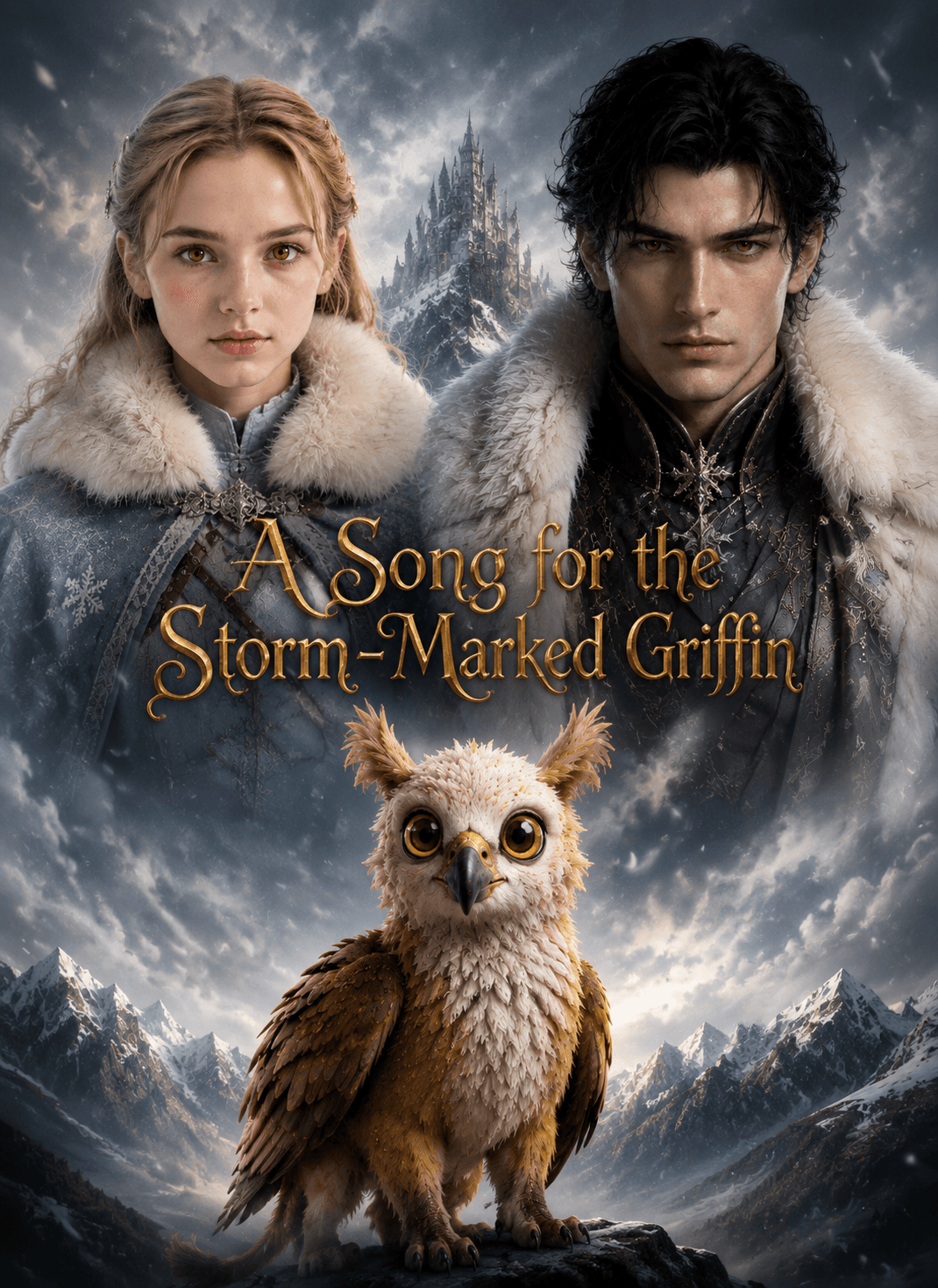 Official poster of A Song for the Storm-Marked Griffin, as shown on VibeShort