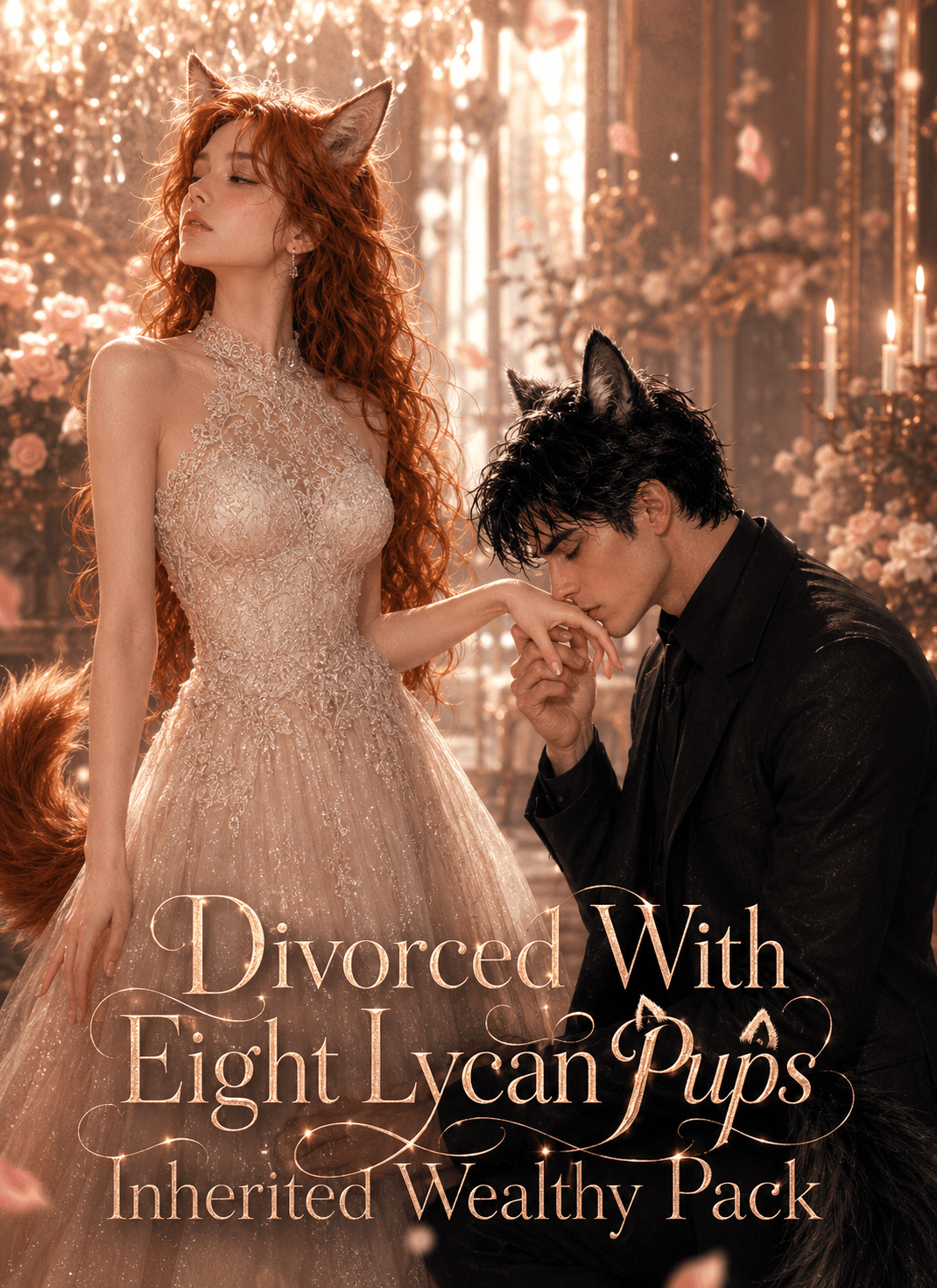 Official poster of Divorced With Eight Lycan Pups Inherited Wealthy Pack, as shown on VibeShort
