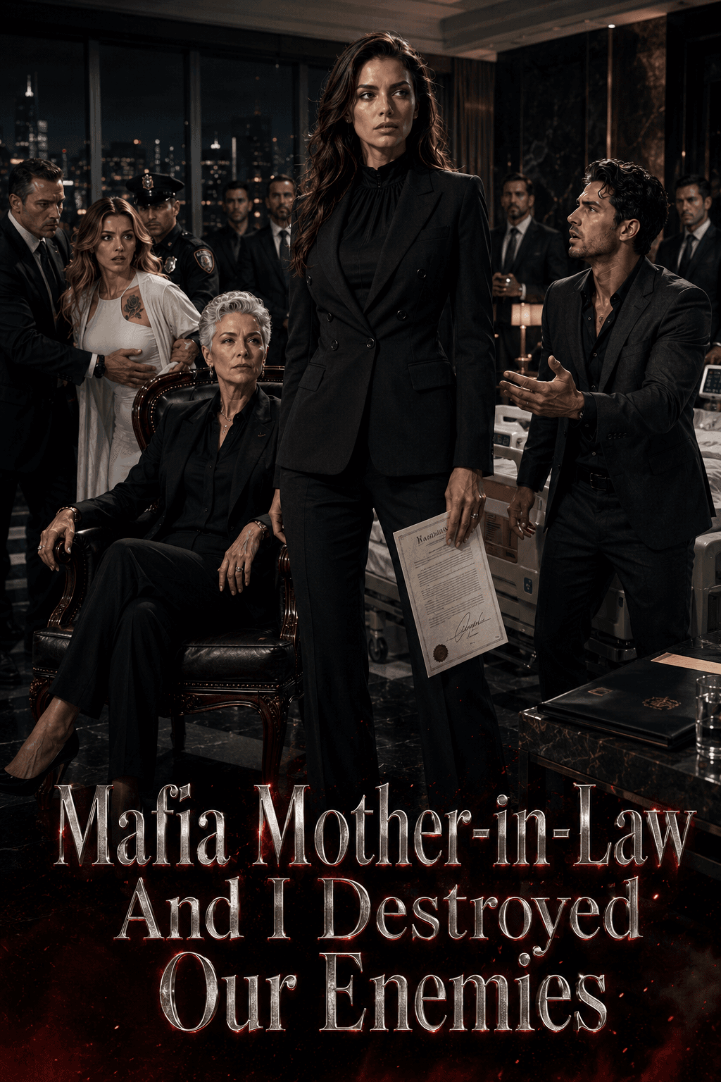 Official poster of Mafia Mother-in-Law And I Destroyed Our Enemies, as shown on VibeShort