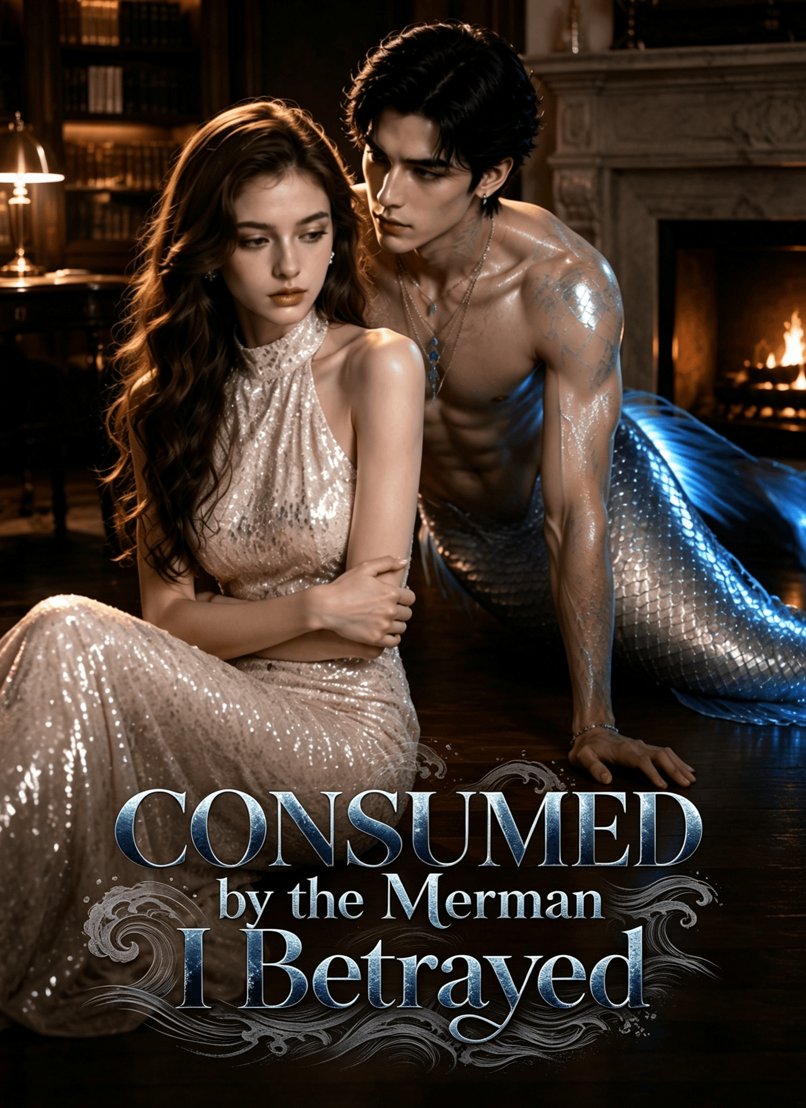 Official poster of Consumed by the Merman I Betrayed, as shown on VibeShort