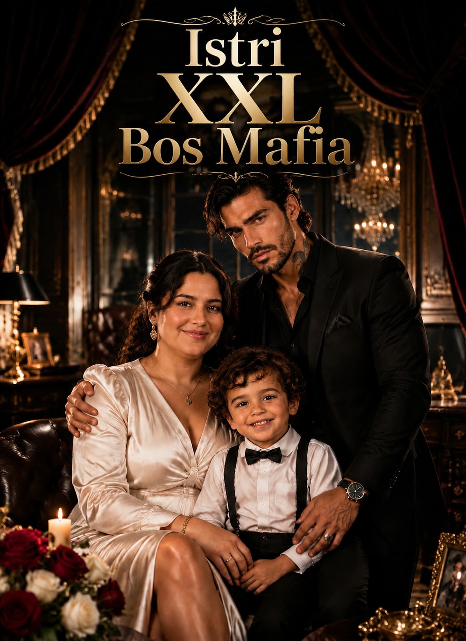 Official poster of My Daughter, My Lost Heir My Mob Boss Wants More Than a Contract, as shown on VibeShort