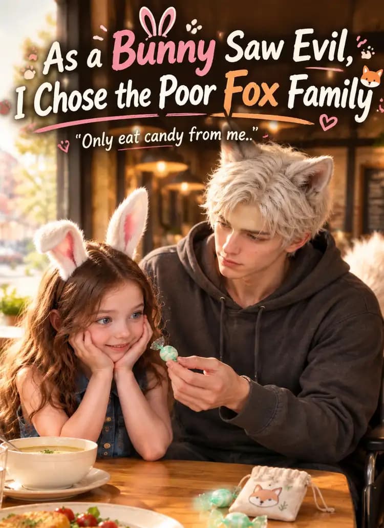 Official poster of As a Bunny Saw Evil, I Chose the Poor Fox Family, as shown on VibeShort