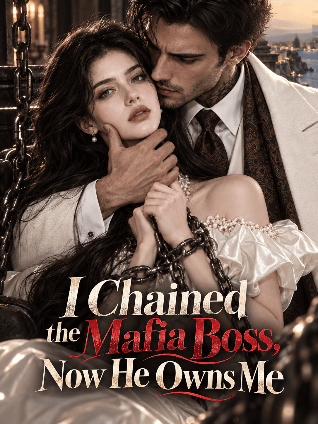Official poster of I Chained the Mafia Boss, Now He Owns Me, as shown on VibeShort