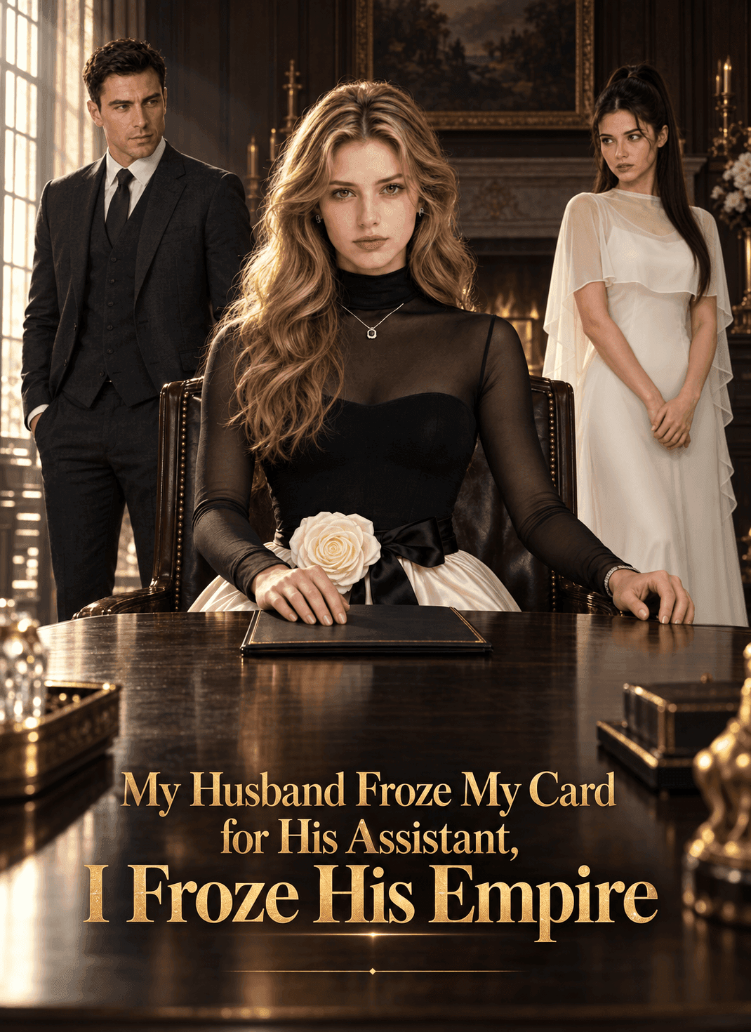 Official poster of My Husband Froze My Card for His Assistant, I Froze His Empire, as shown on VibeShort