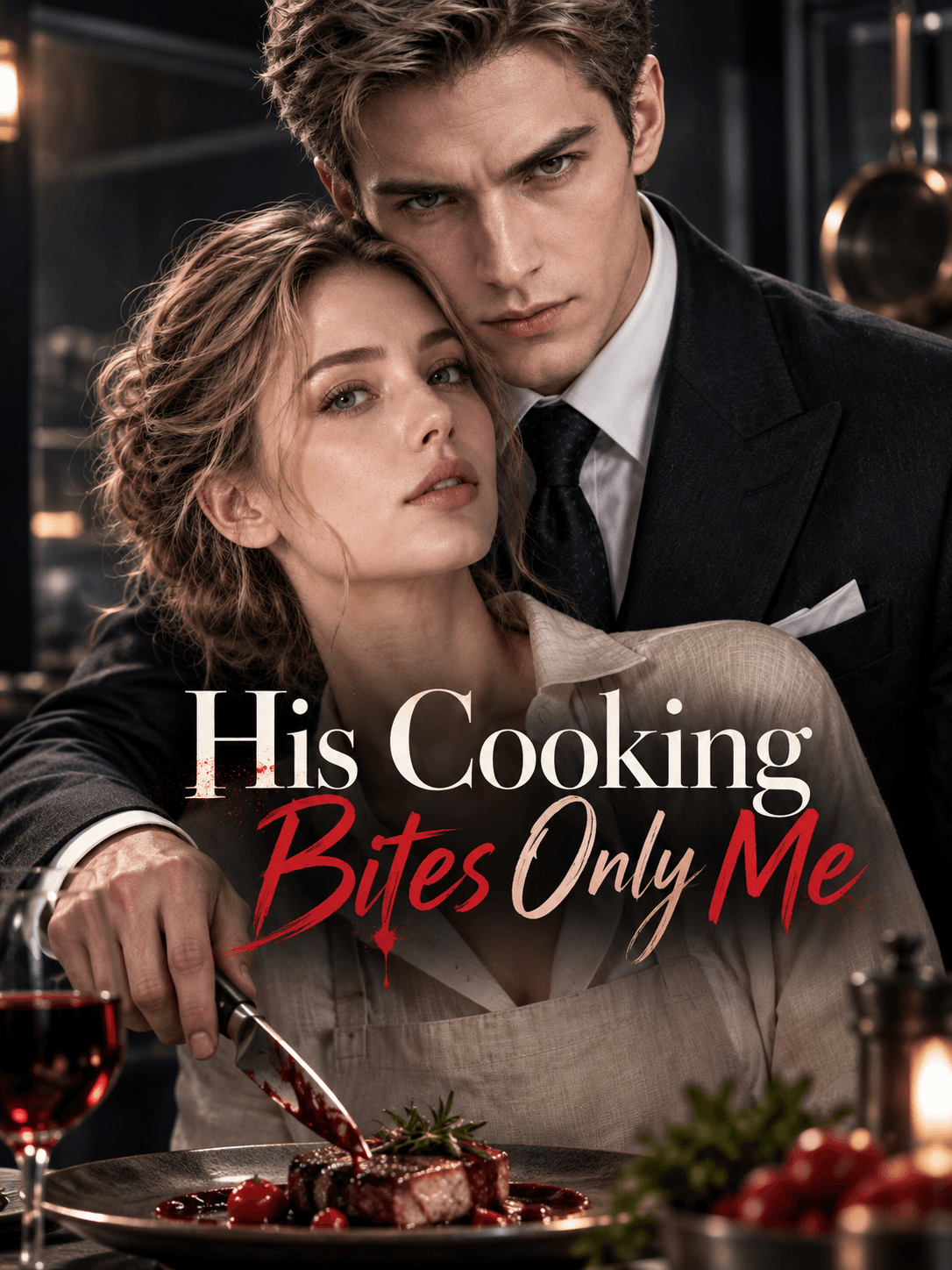 Official poster of His Cooking Bites Only Me, as shown on VibeShort
