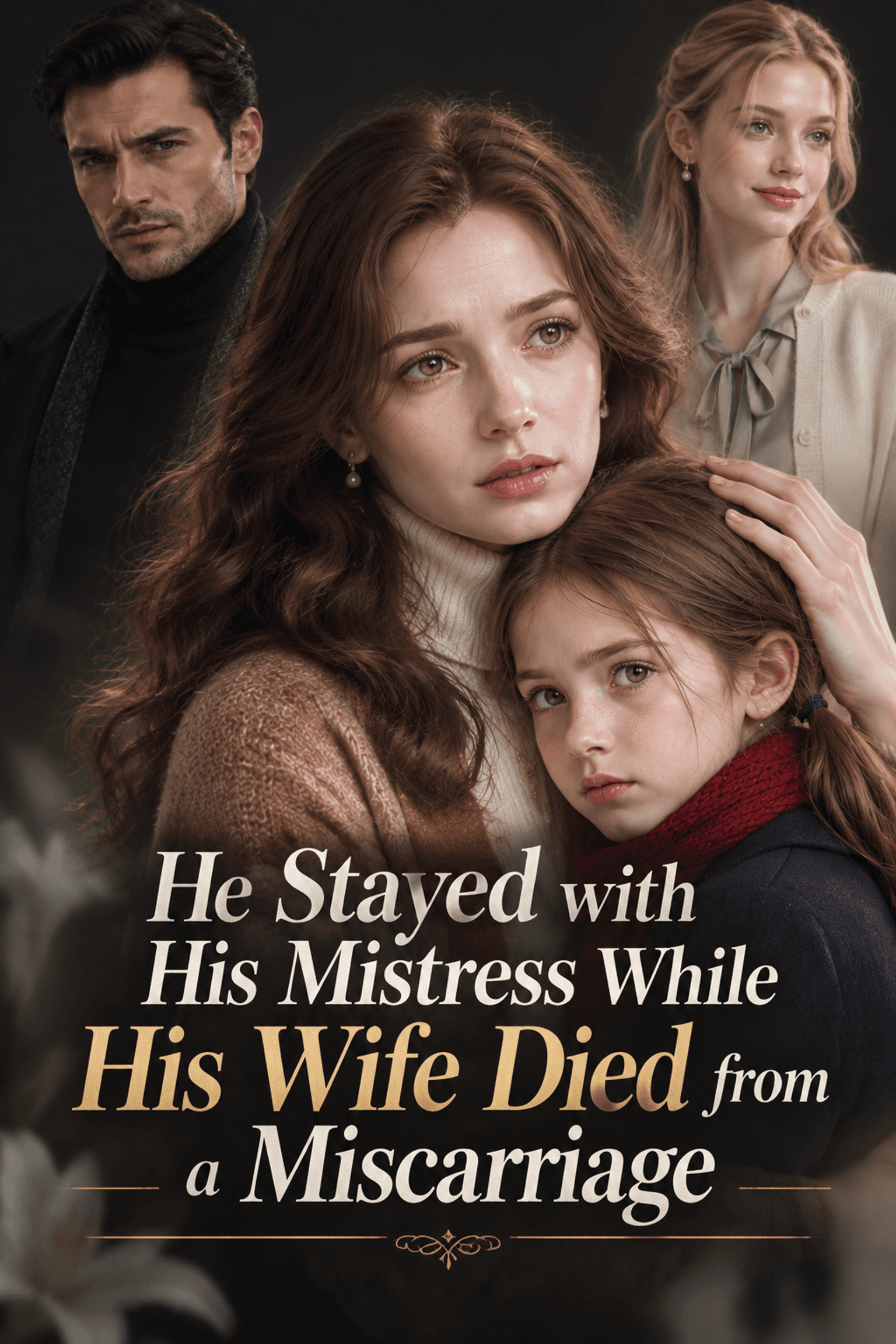Official poster of He Stayed with His Mistress While His Wife Died from a Miscarriage, as shown on VibeShort
