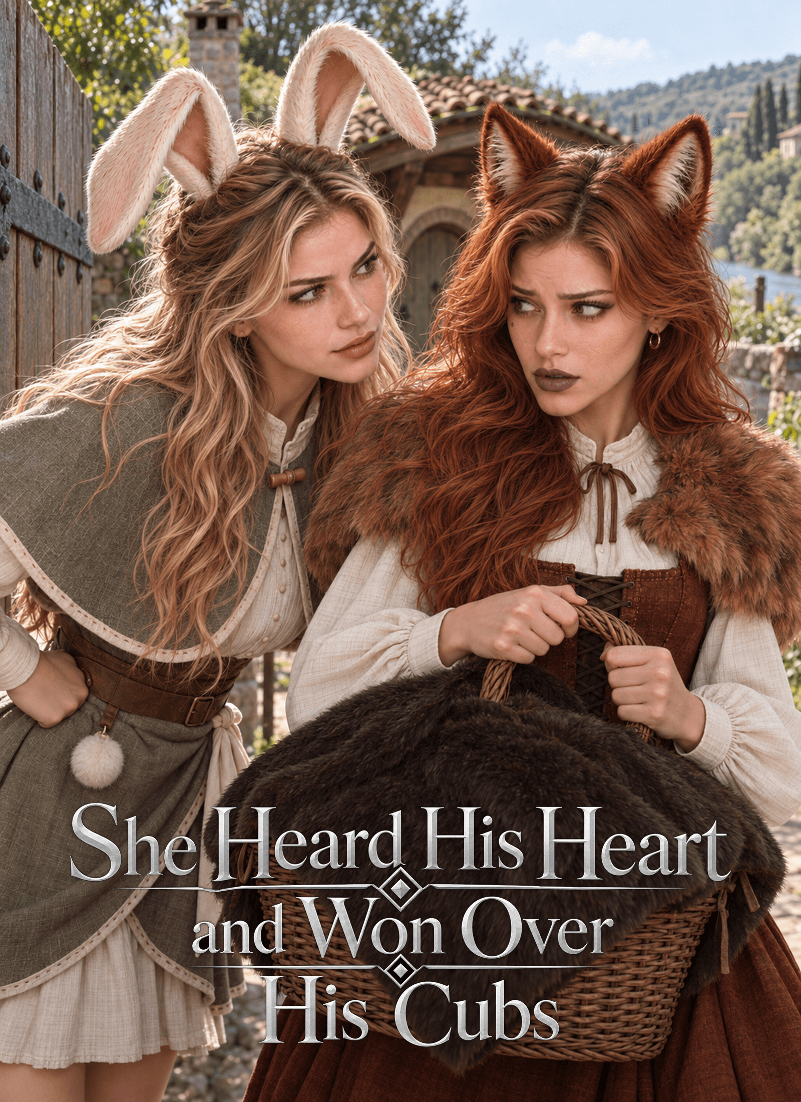 Official poster of She Heard His Heart and Won Over His Cubs, as shown on VibeShort