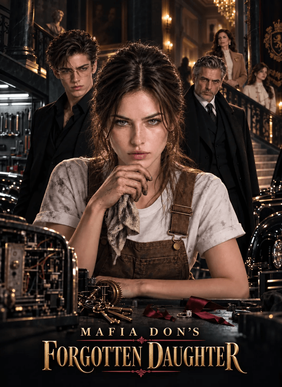 Official poster of Mafia Don's Forgotten Daughter, as shown on VibeShort