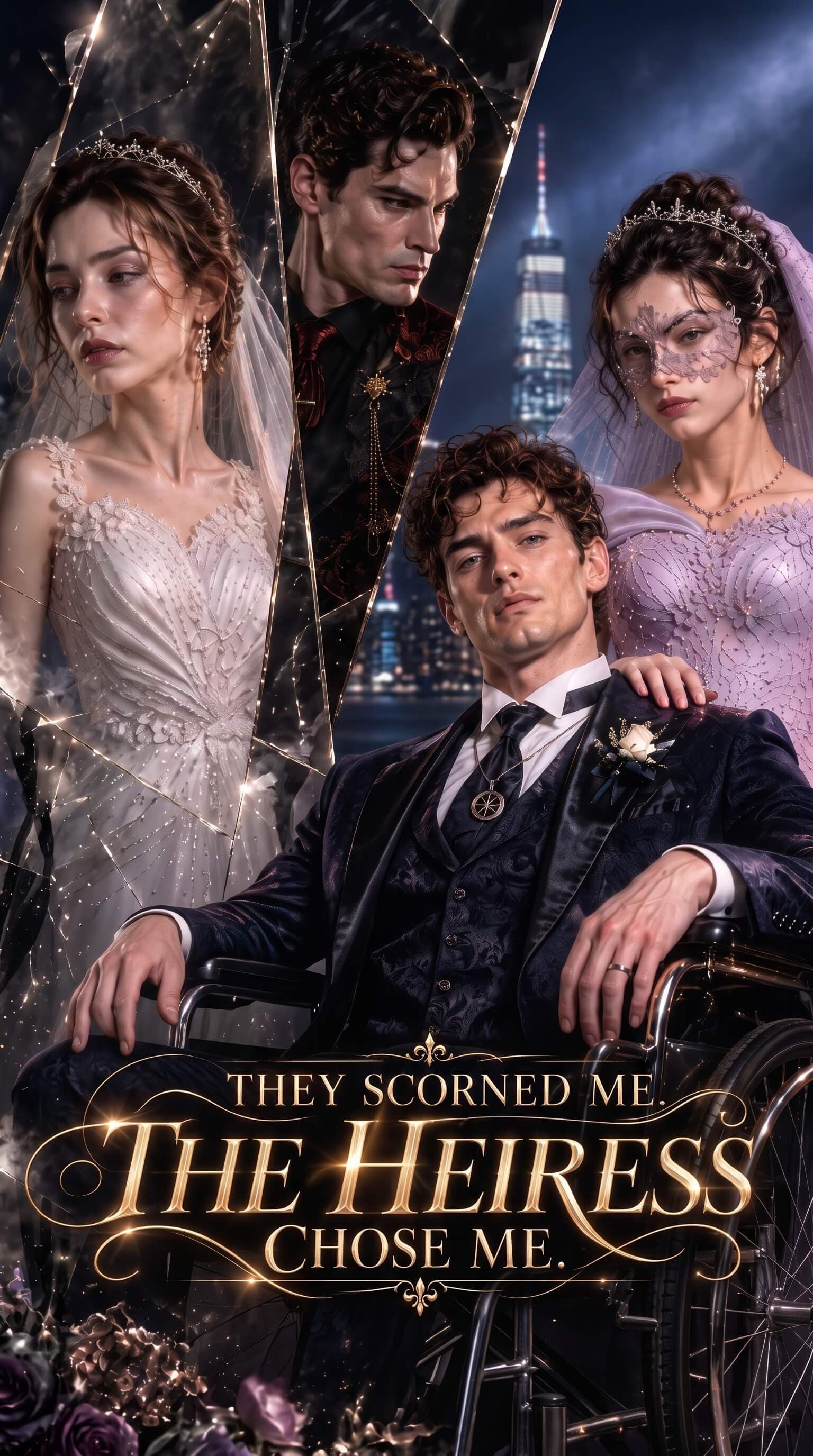 Official poster of They Scorned Me, The Heiress Chose Me, as shown on VibeShort