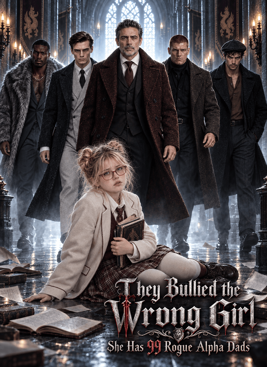Official poster of They Bullied the Wrong Girl—She Has 99 Rogue Alpha Dads, as shown on VibeShort