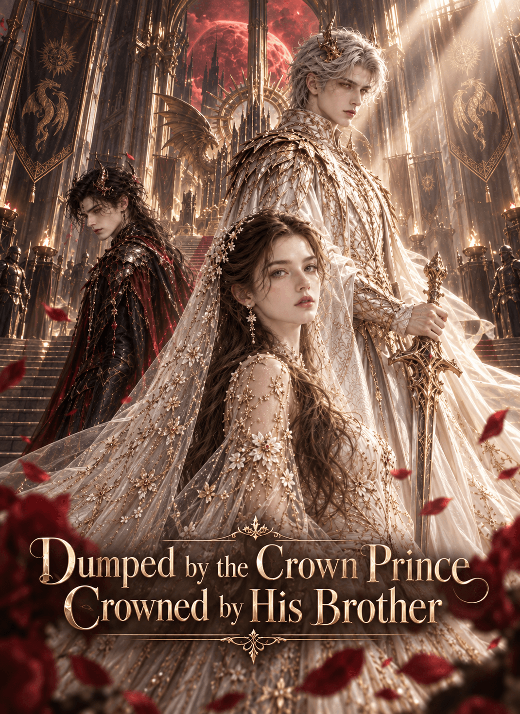 Official poster of Dumped by the Crown Prince, Crowned by His Brother, as shown on VibeShort