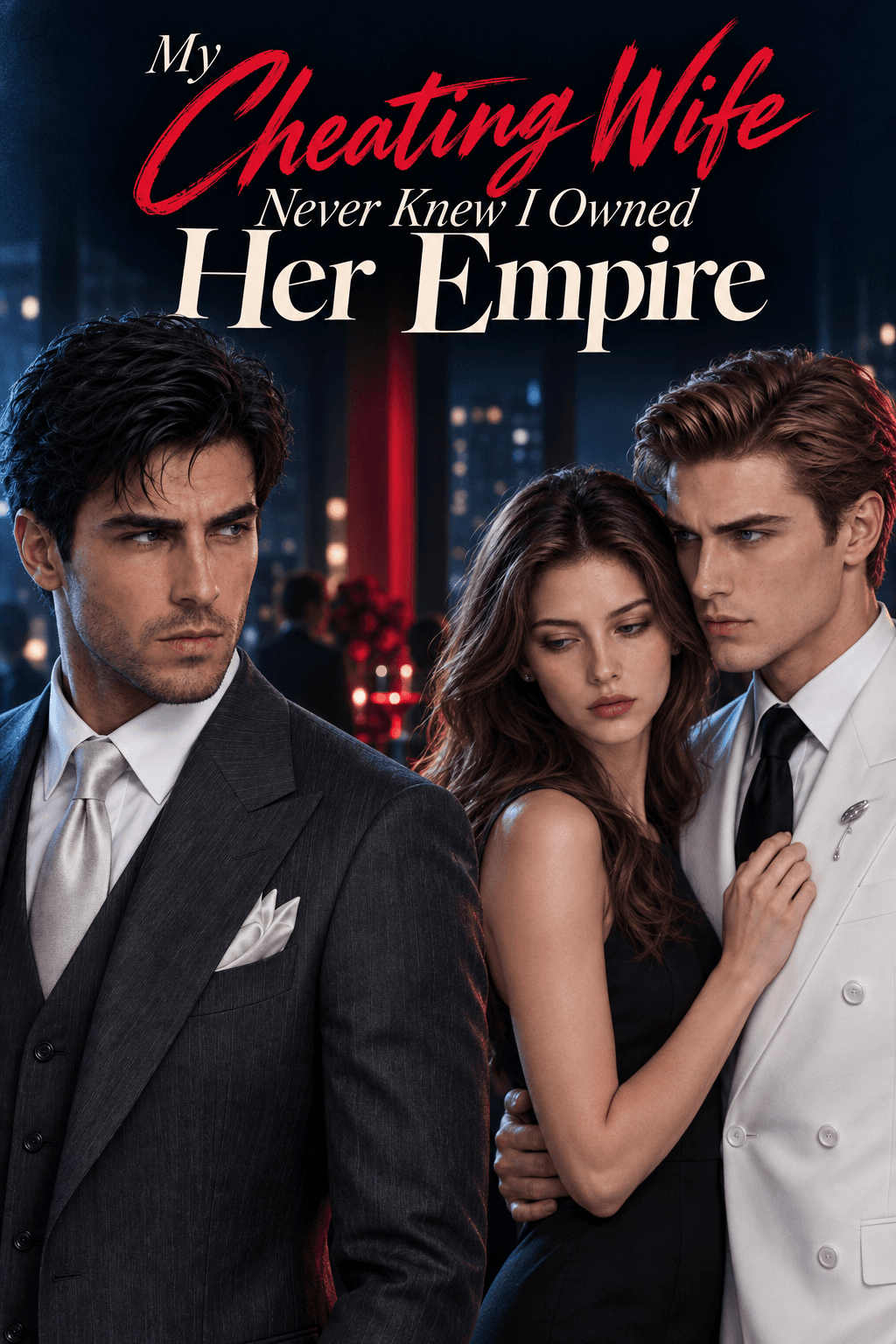 Official poster of My Cheating Wife Never Knew I Owned Her Empire, as shown on VibeShort