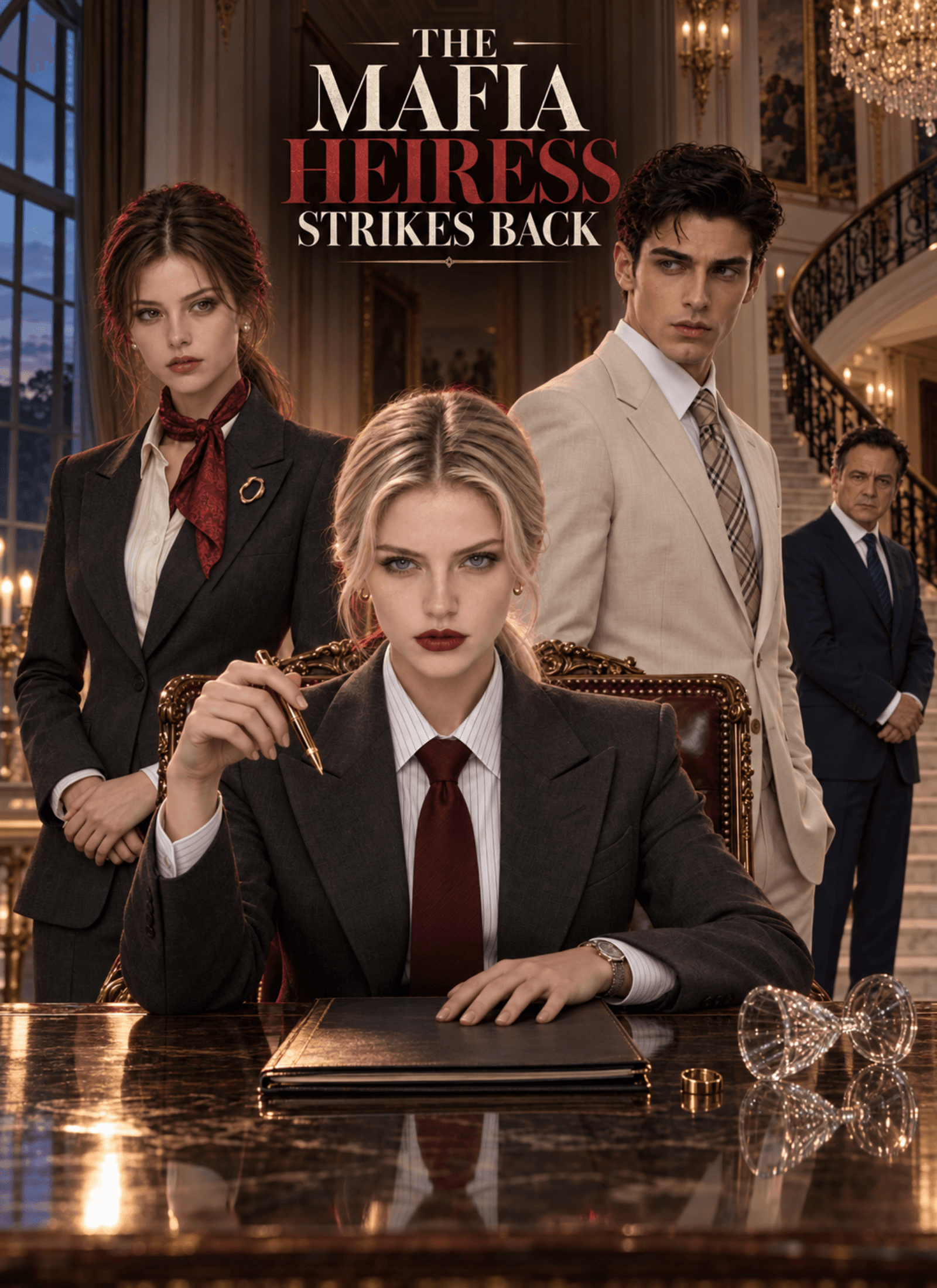 Official poster of The Mafia Heiress Strikes Back, as shown on VibeShort