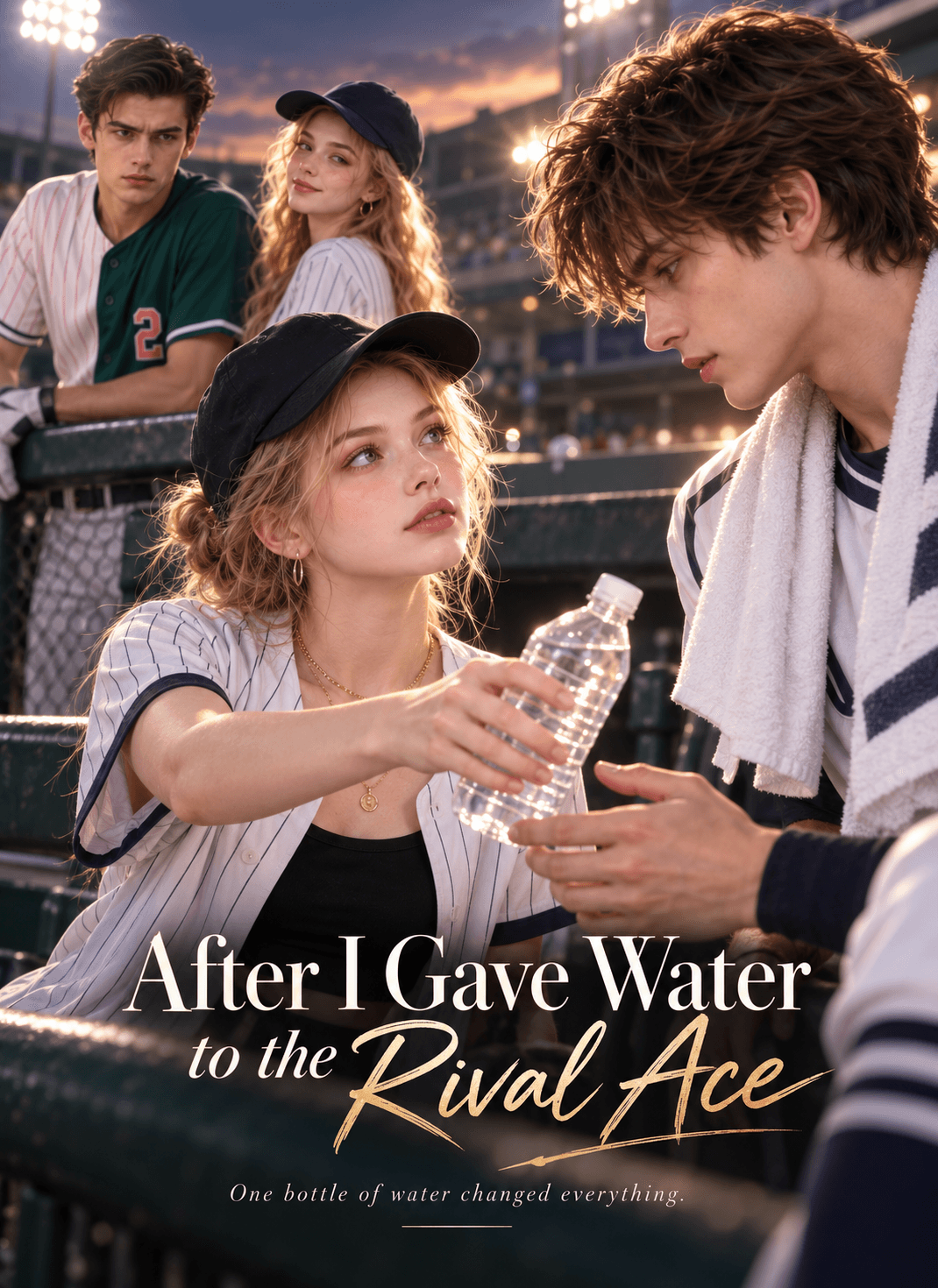 Official poster of After I Gave Water To The Rival Ace, as shown on VibeShort