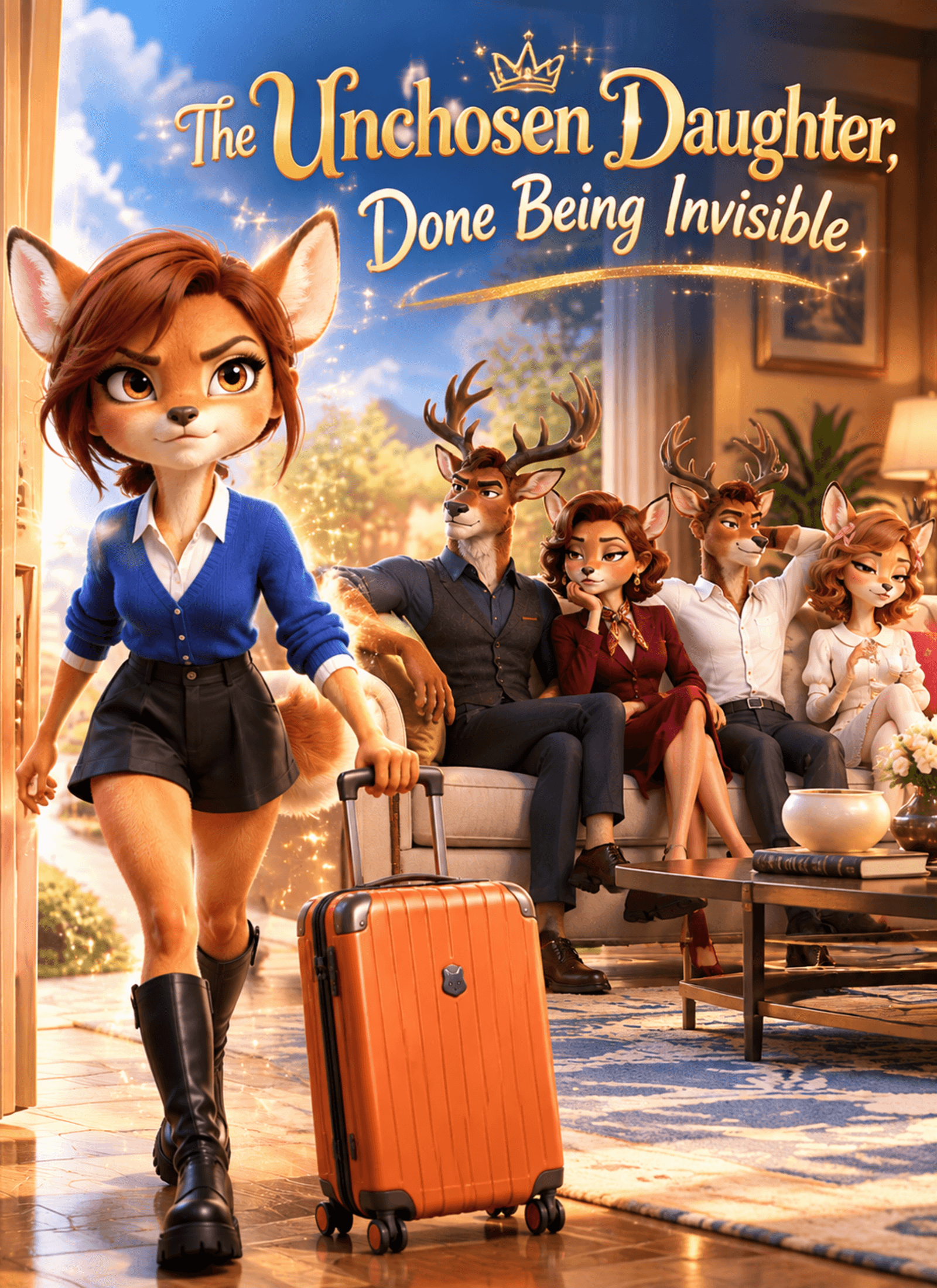 Official poster of The Unchosen Daughter, Done Being Invisible, as shown on VibeShort