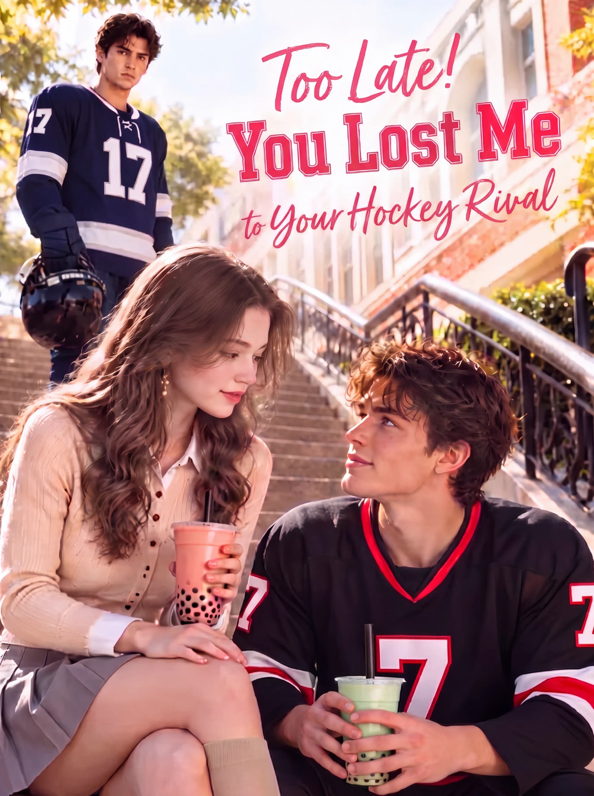 Official poster of Too Late! You Lost Me to Your Hockey Rival, as shown on VibeShort