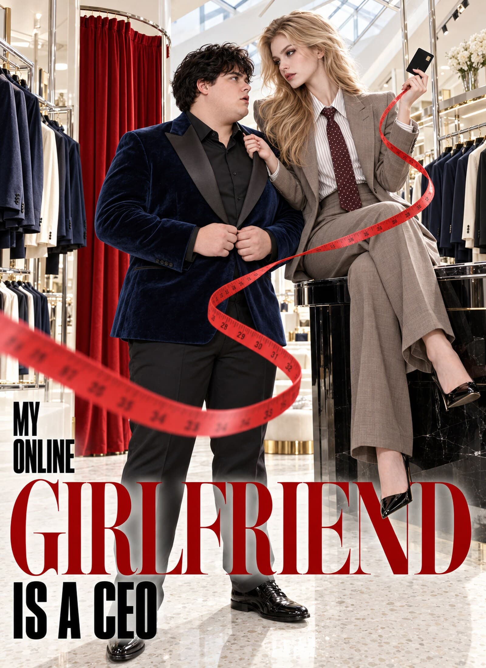 Official poster of My Online Girlfriend Is a CEO, as shown on VibeShort