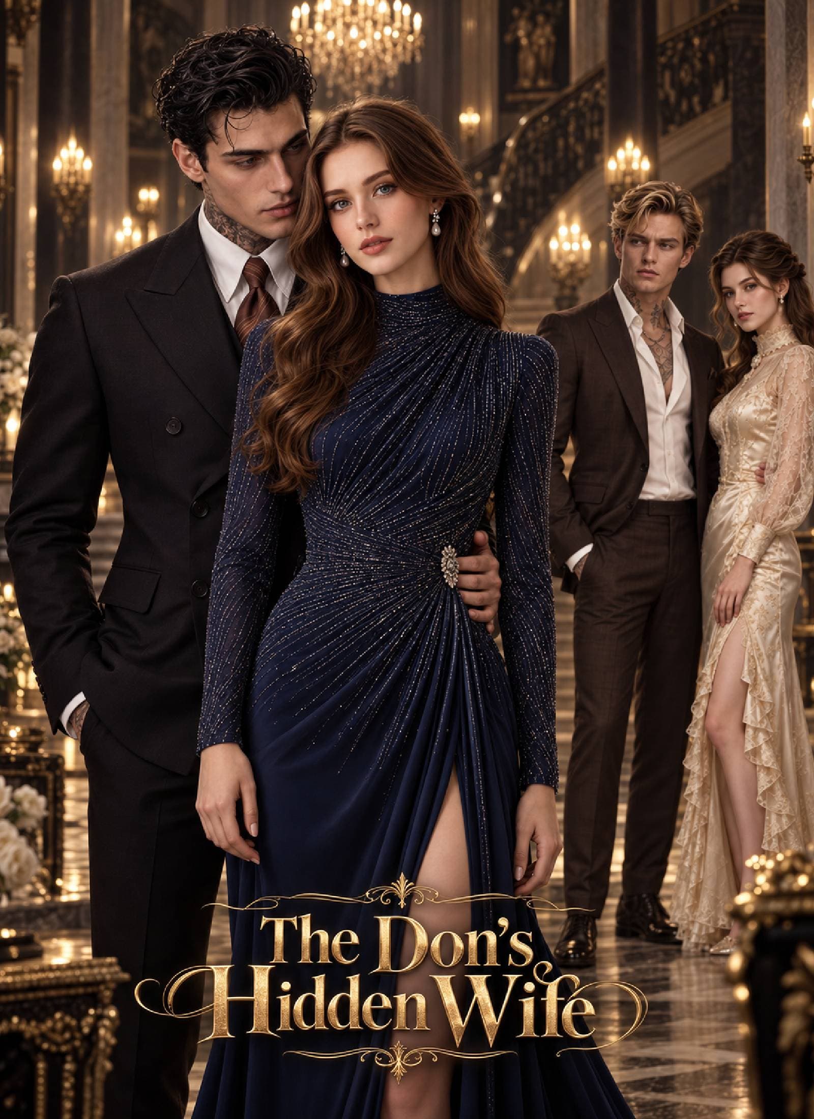 Official poster of The Don's Hidden Wife, as shown on VibeShort