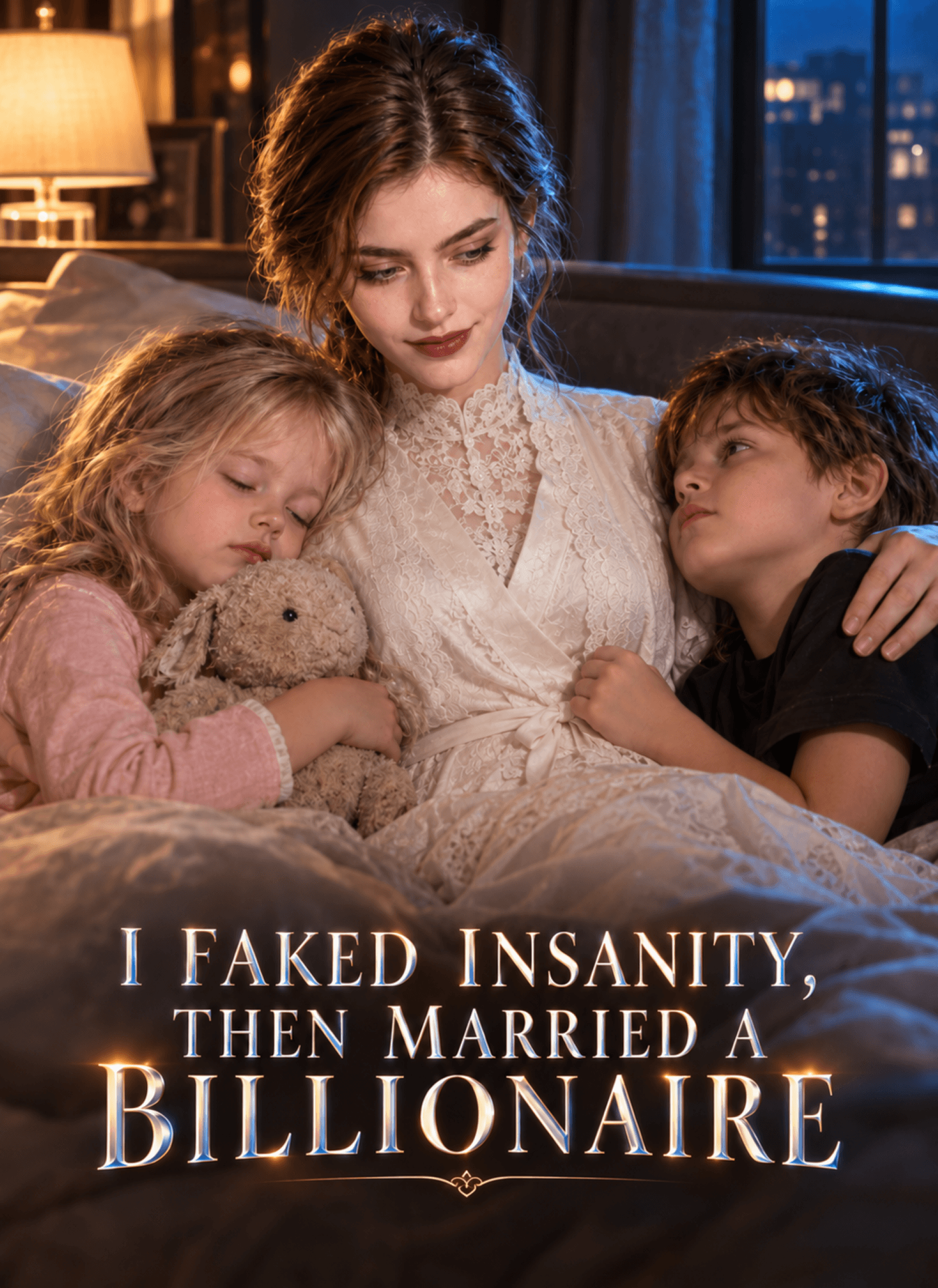 Official poster of I Faked Insanity, Then Married a Billionaire, as shown on VibeShort