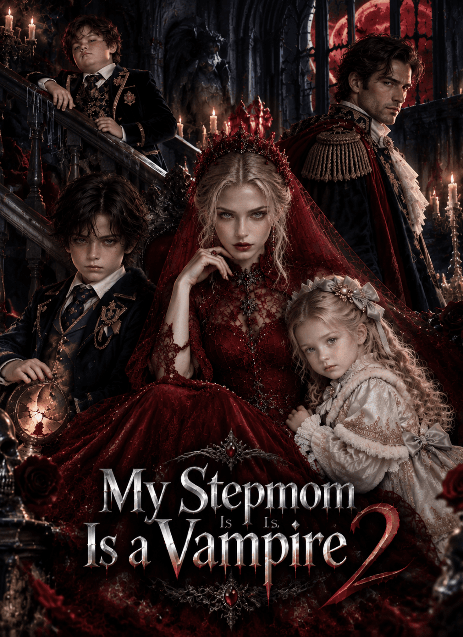 Official poster of My Stepmom Is a Vampire2, as shown on VibeShort