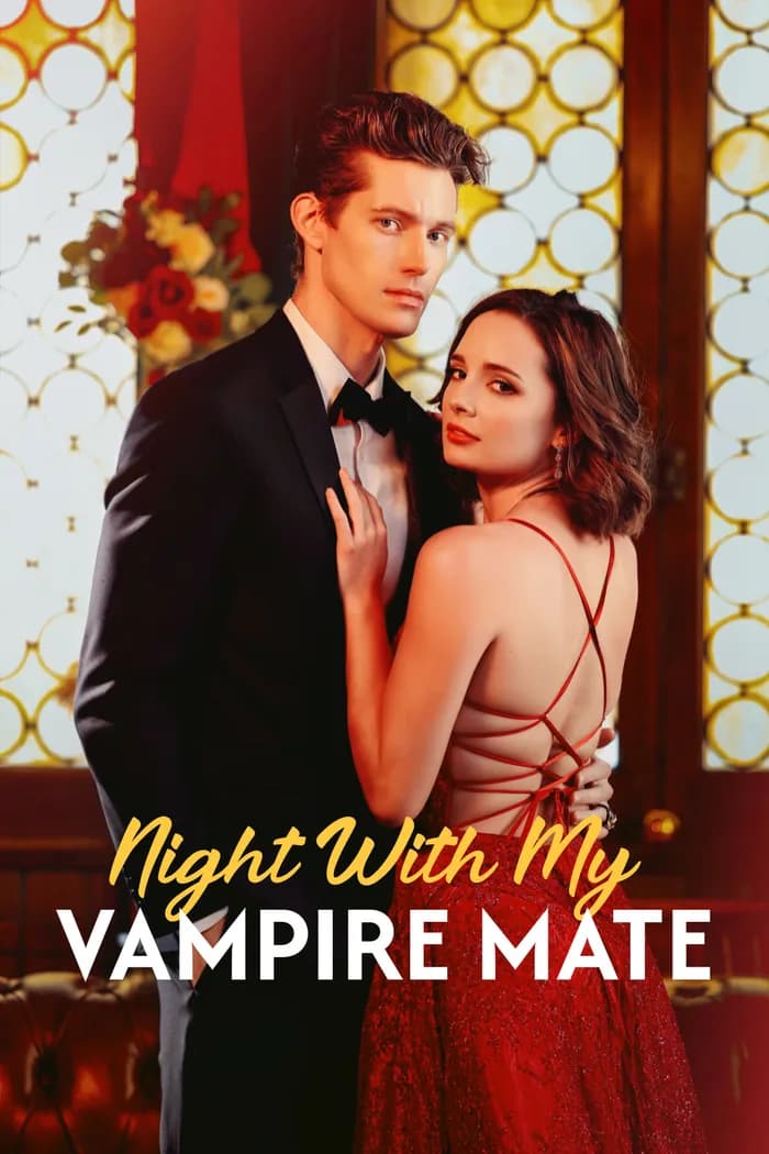 Official poster of Night with My Vampire Mate, as shown on My Drama