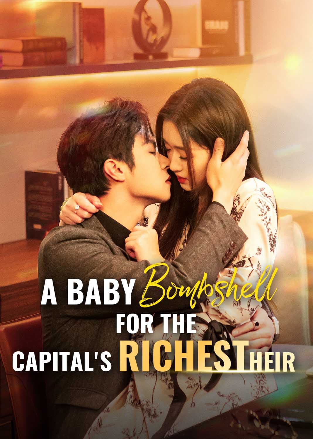 Official poster of A Baby Bombshell for the Capital's Richest Heir, as shown on Sereal+