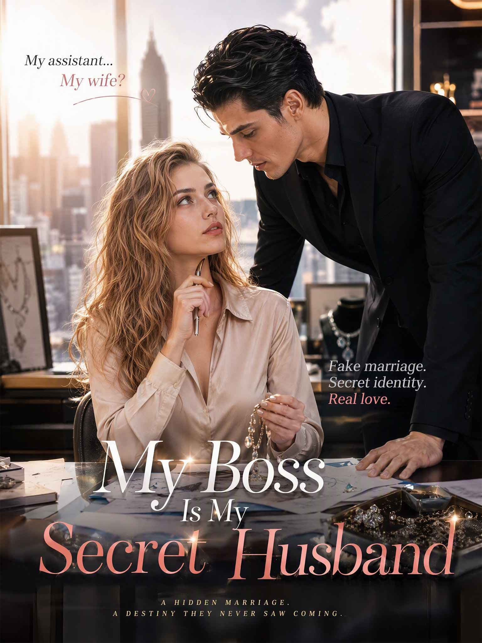 Official poster of My Boss Is My Secret Husband, as shown on Sereal+