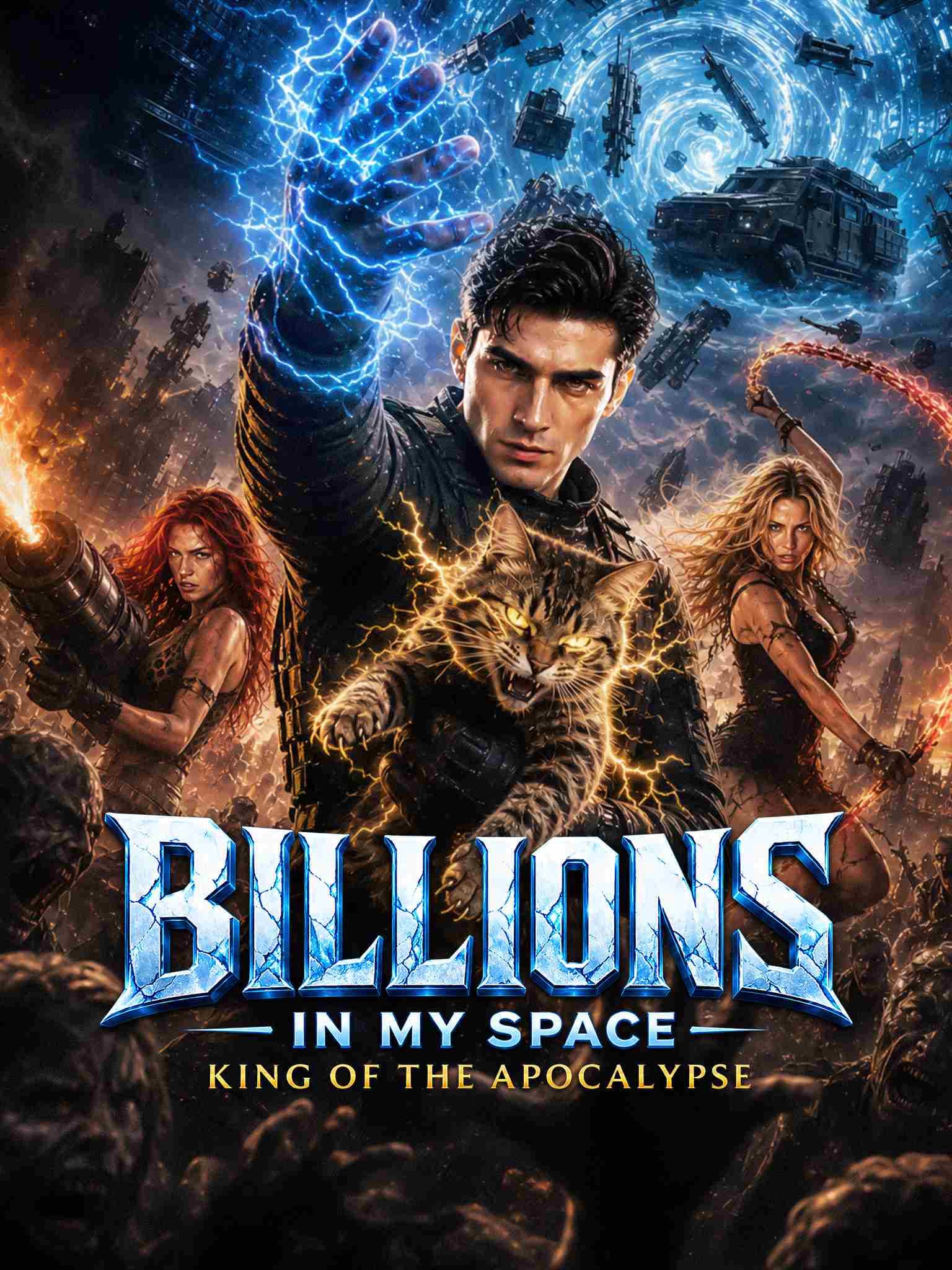 Official poster of Billions in my Space：King of the Apocalypse, as shown on Sereal+