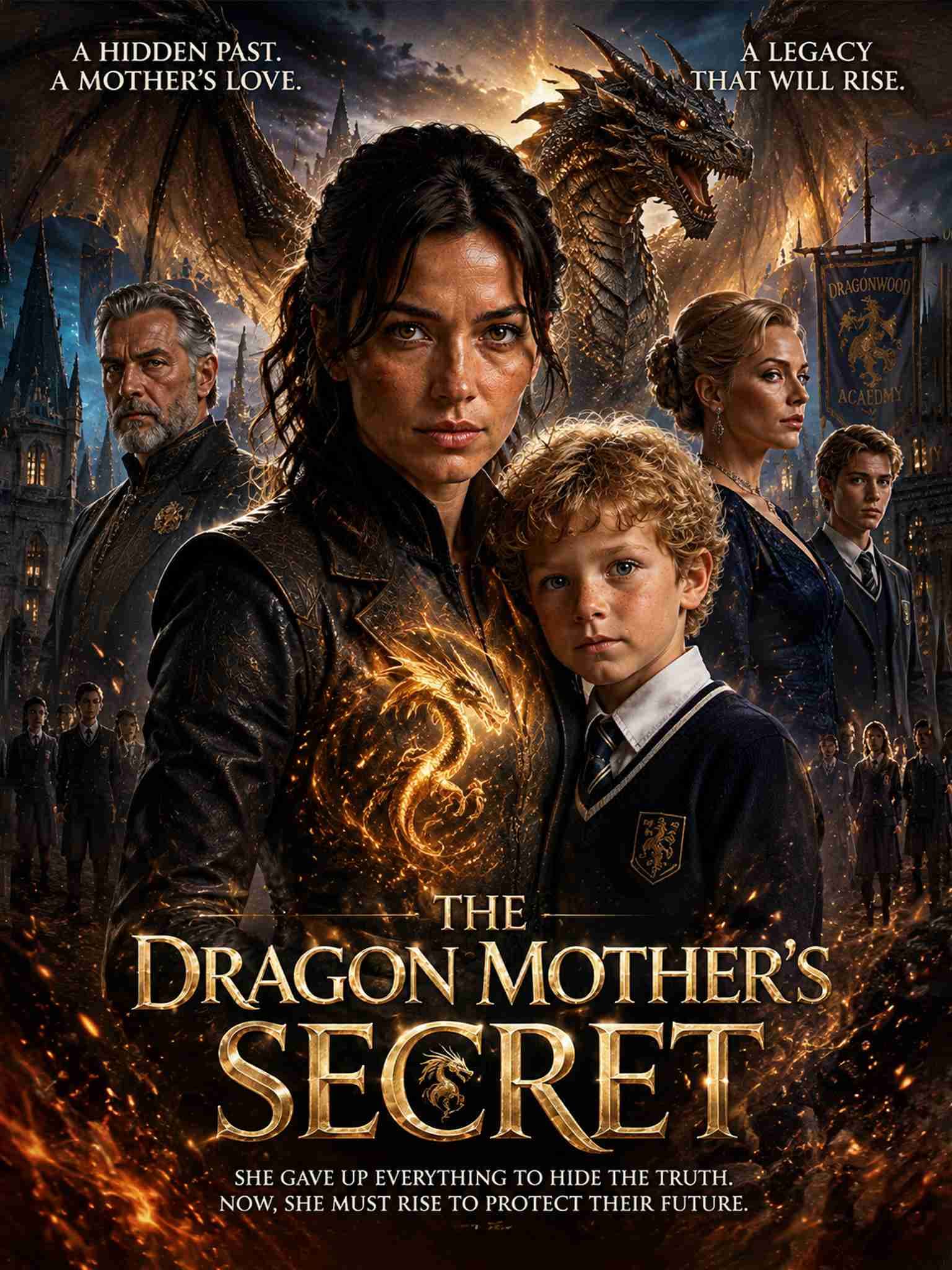 Official poster of The Dragon Mother's Secret, as shown on Sereal+