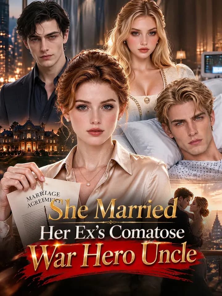 Official poster of She Married Her Ex's Comatose War Hero Uncle, as shown on MoboReels