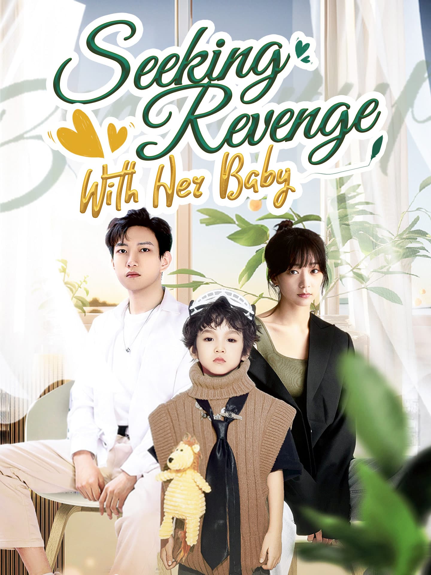 Official poster of Seeking Revenge With Her Baby, as shown on GoodShort