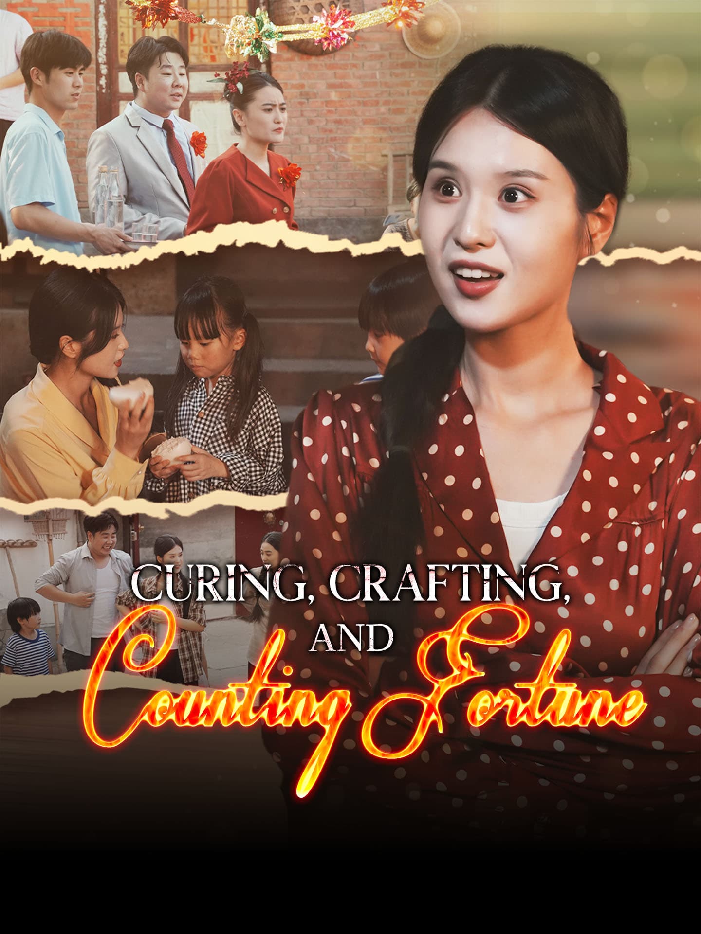 Official poster of Curing, Crafting, and Counting Fortune, as shown on GoodShort