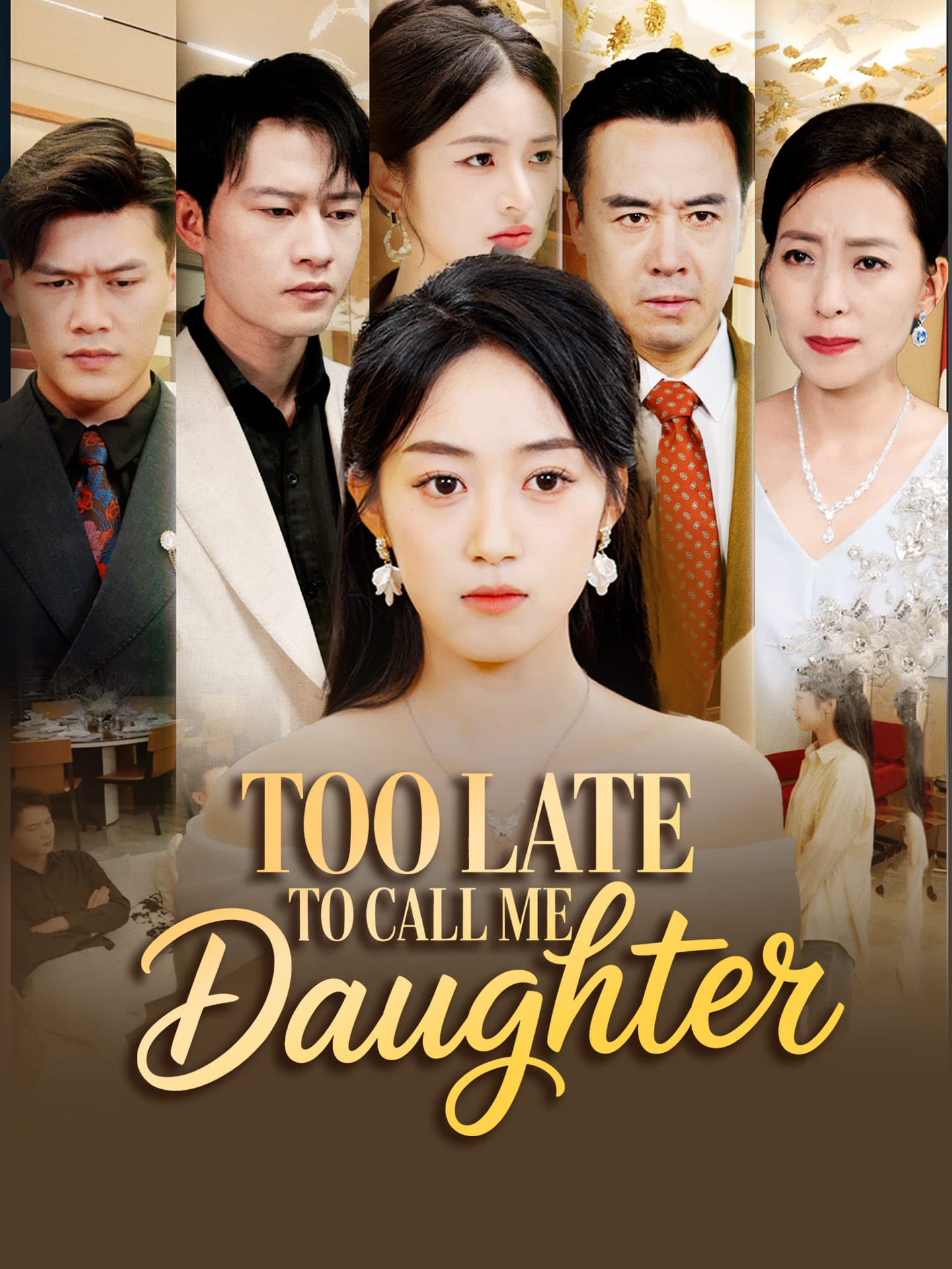 Official poster of Too Late to Call Me Daughter, as shown on GoodShort