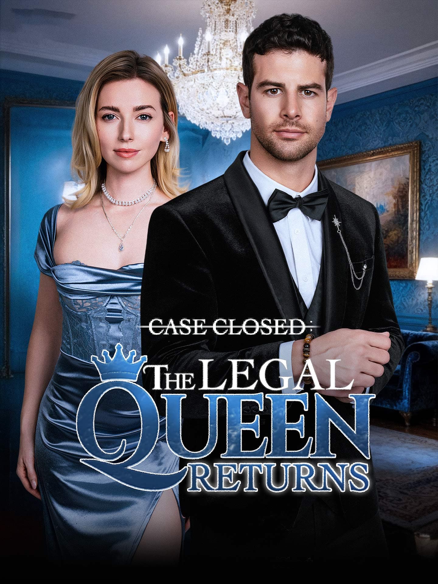 Official poster of Case Closed: The Legal Queen Returns, as shown on GoodShort