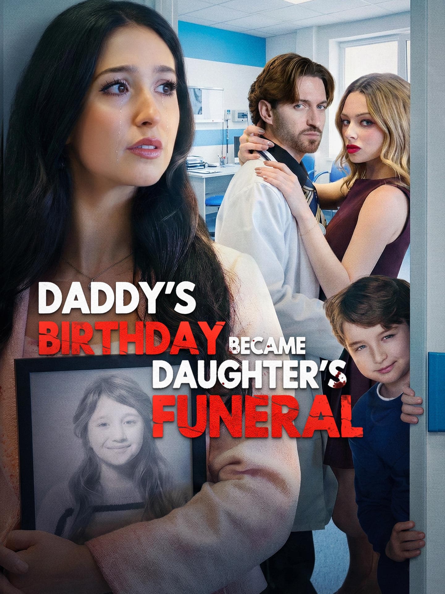Official poster of Daddy's Birthday Became Daughter's Funeral, as shown on GoodShort