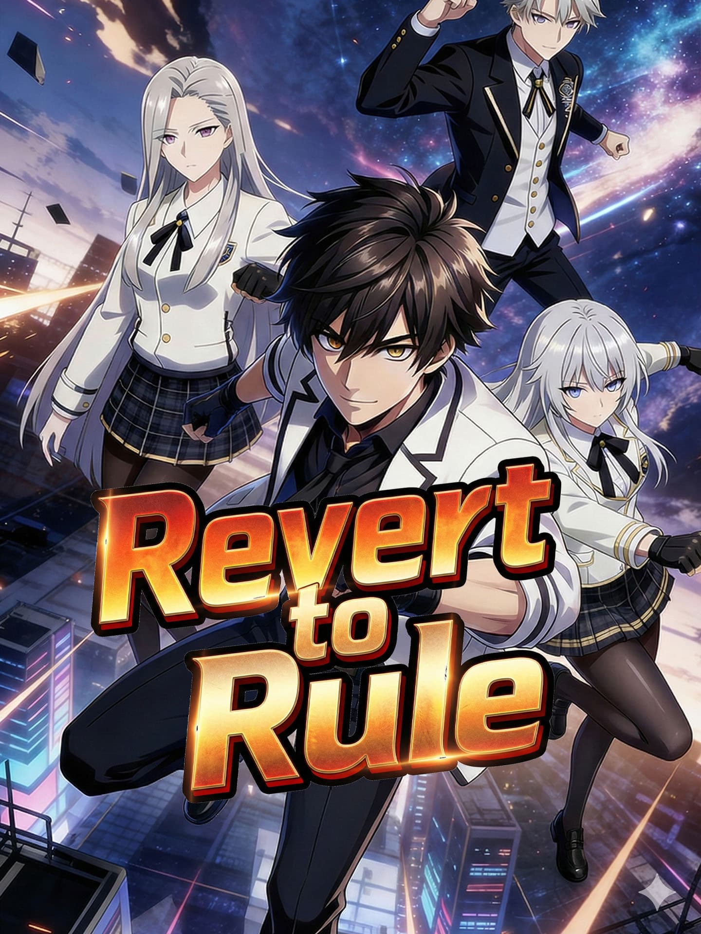 Official poster of Revert to Rule, as shown on GoodShort