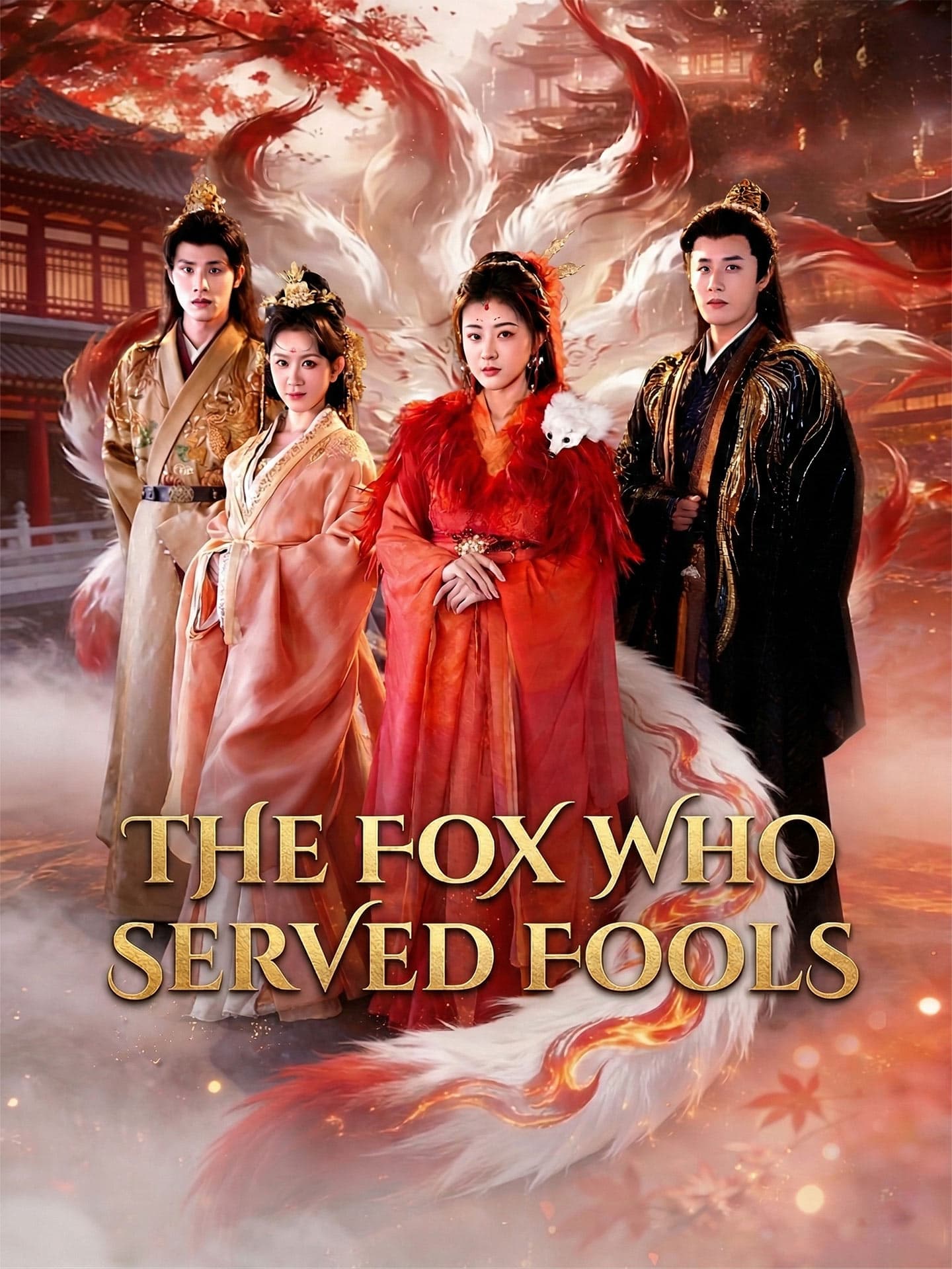 Official poster of The Fox Who Served Fools, as shown on GoodShort