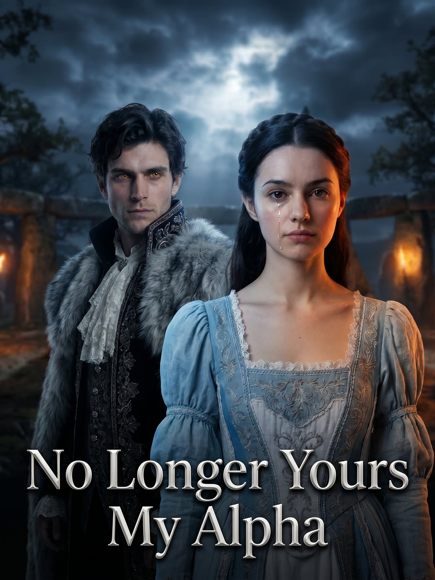 Official poster of No Longer Yours, My Alpha, as shown on GoodShort