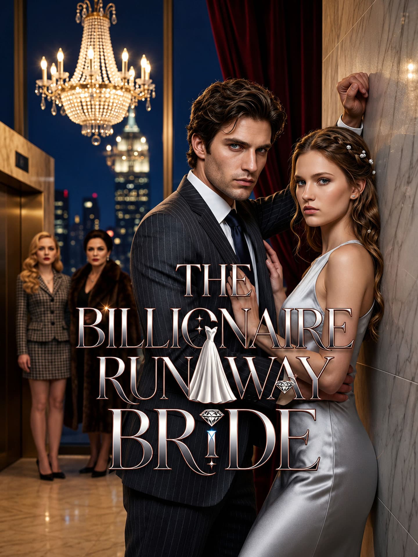 Official poster of The Billionaire Runaway Bride, as shown on GoodShort