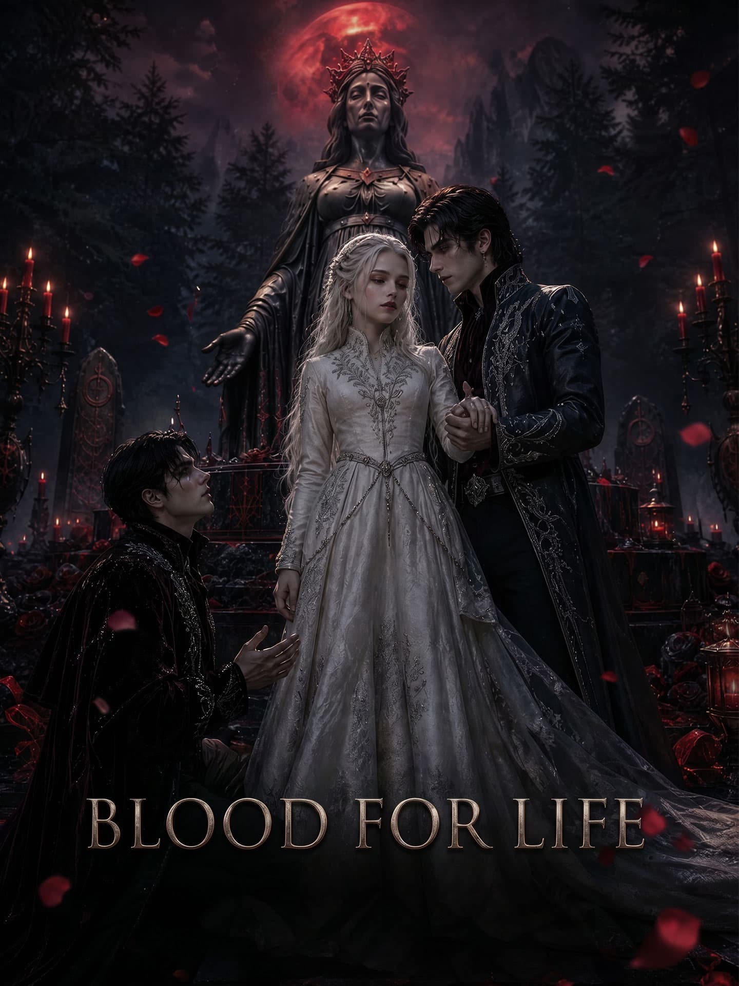 Official poster of Blood for Life, as shown on GoodShort