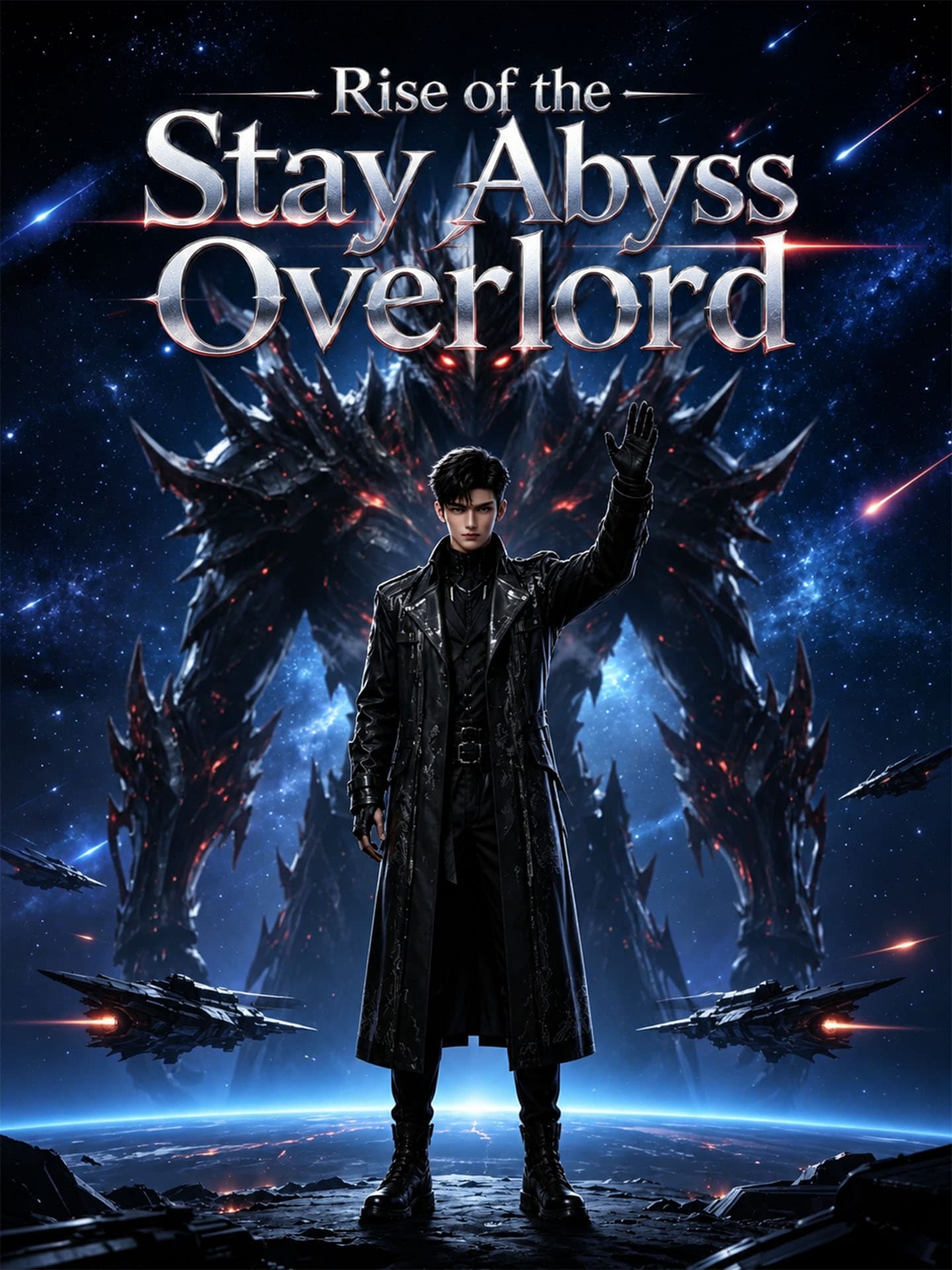Official poster of Rise of the Stay Abyss Overlord, as shown on GoodShort