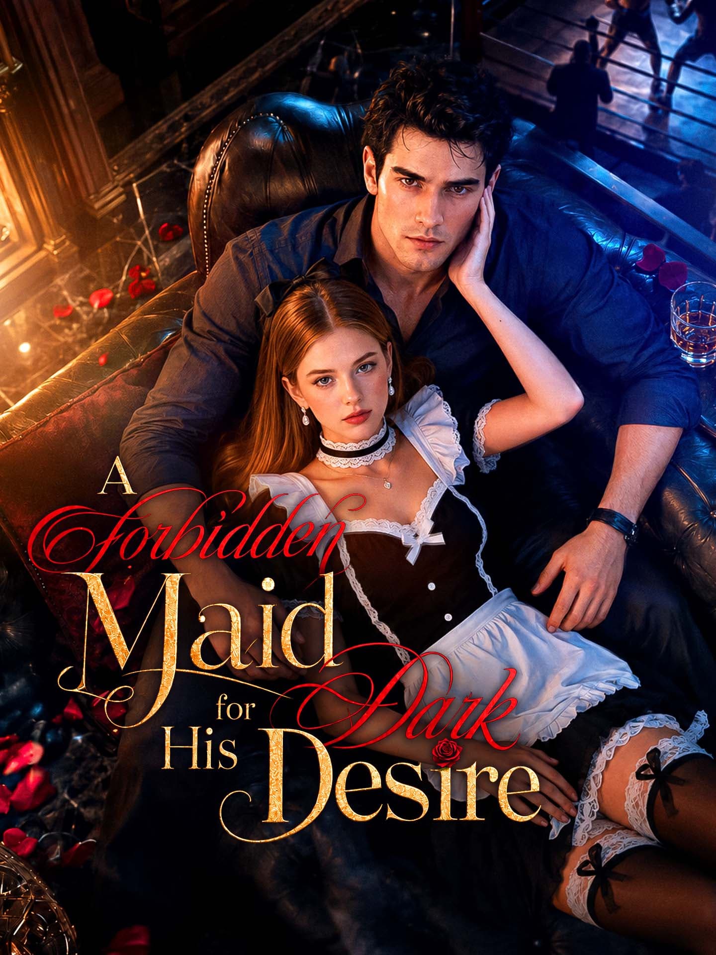 Official poster of A Forbidden Maid for His Dark Desire, as shown on GoodShort