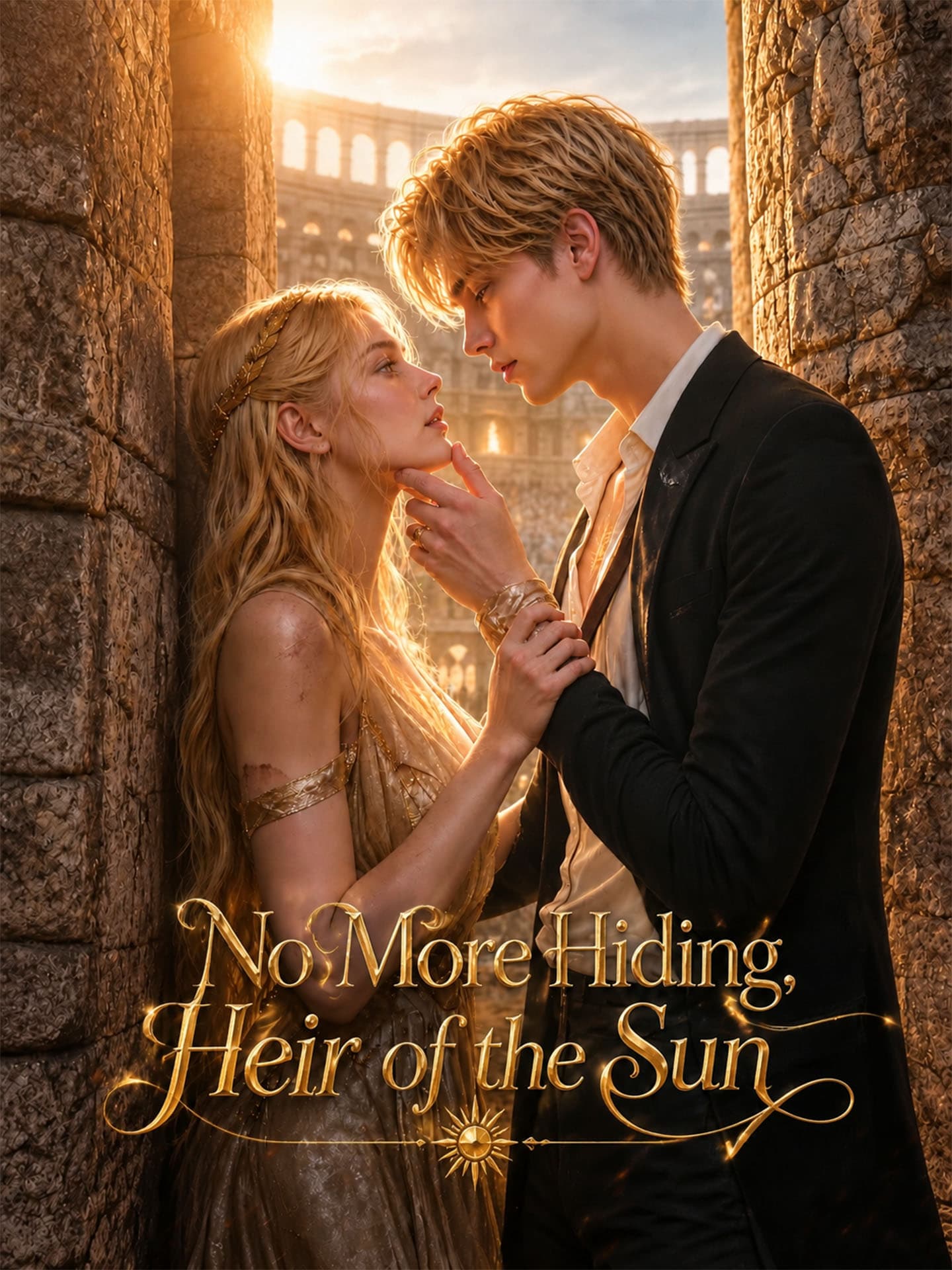 Official poster of No More Hiding, Heir of the Sun, as shown on GoodShort