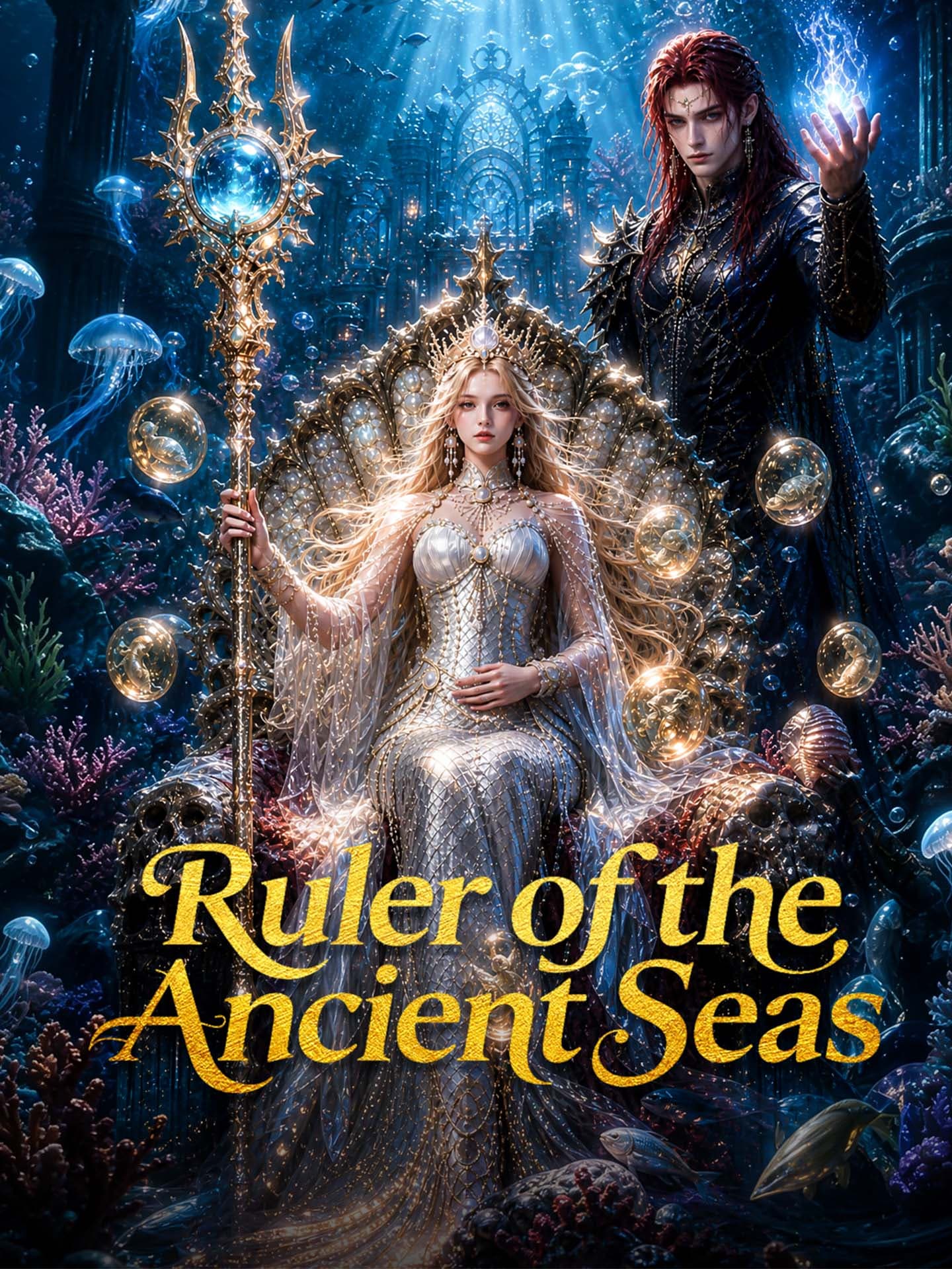 Official poster of Ruler of the Ancient Seas, as shown on GoodShort