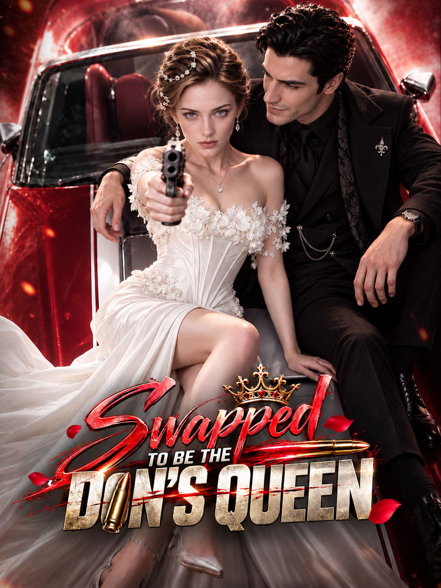 Official poster of Swapped to Be the Don's Queen, as shown on GoodShort
